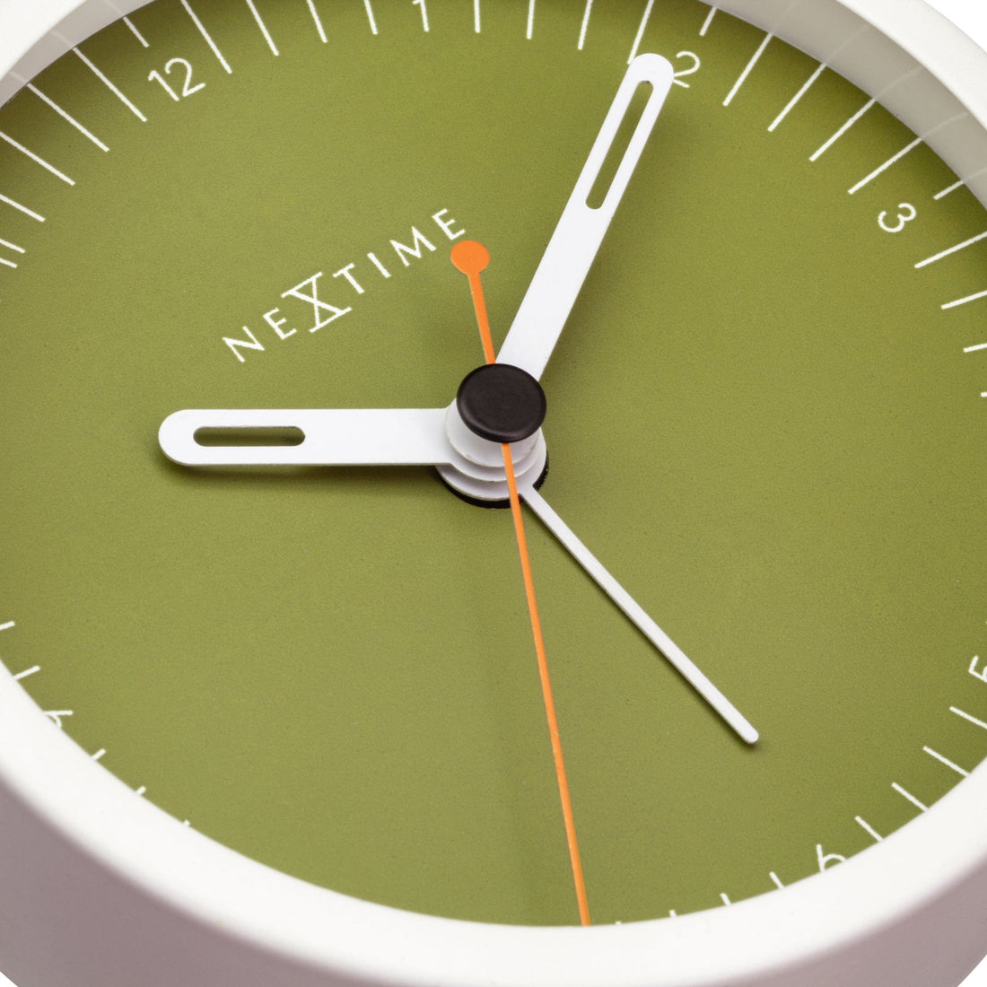 Table Alarm Clock 9x9x7.5cm - Silent - Light function /Metal "Small" - Goat Corp