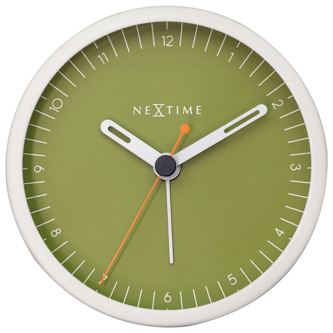 Table Alarm Clock 9x9x7.5cm - Silent - Light function /Metal "Small" - Goat Corp