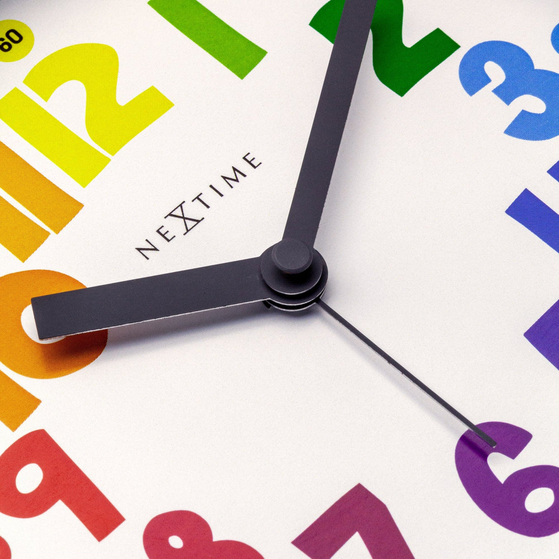 Table Alarm Clock 12.5x13x5.5cm - Silent - Light function / colour - Plastic "Sophia Small" - Goat Corp