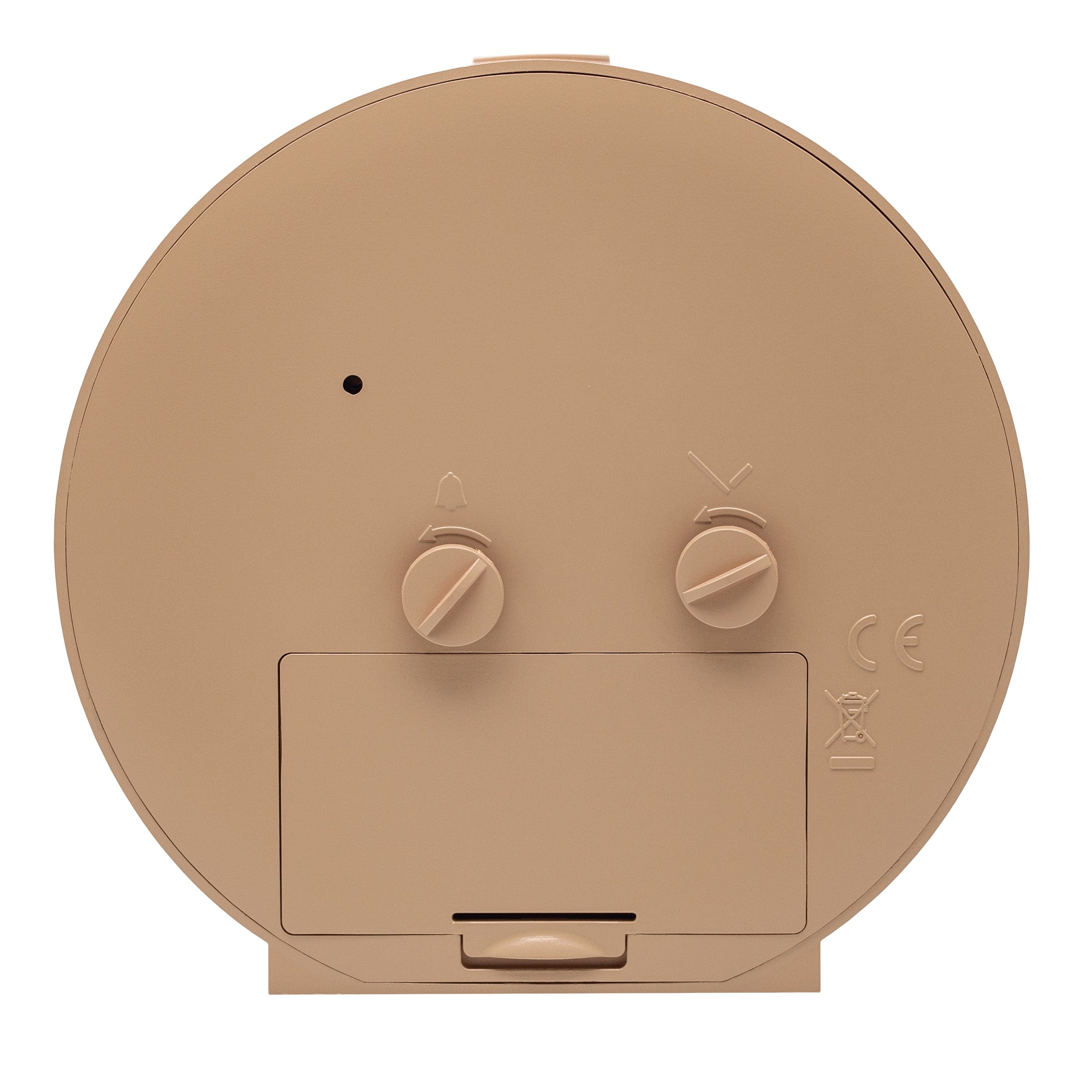 Table Alarm Clock 10.5cm x 3.6cm-Silent-Light Dial-NeXtime "Circle" - Goat Corp