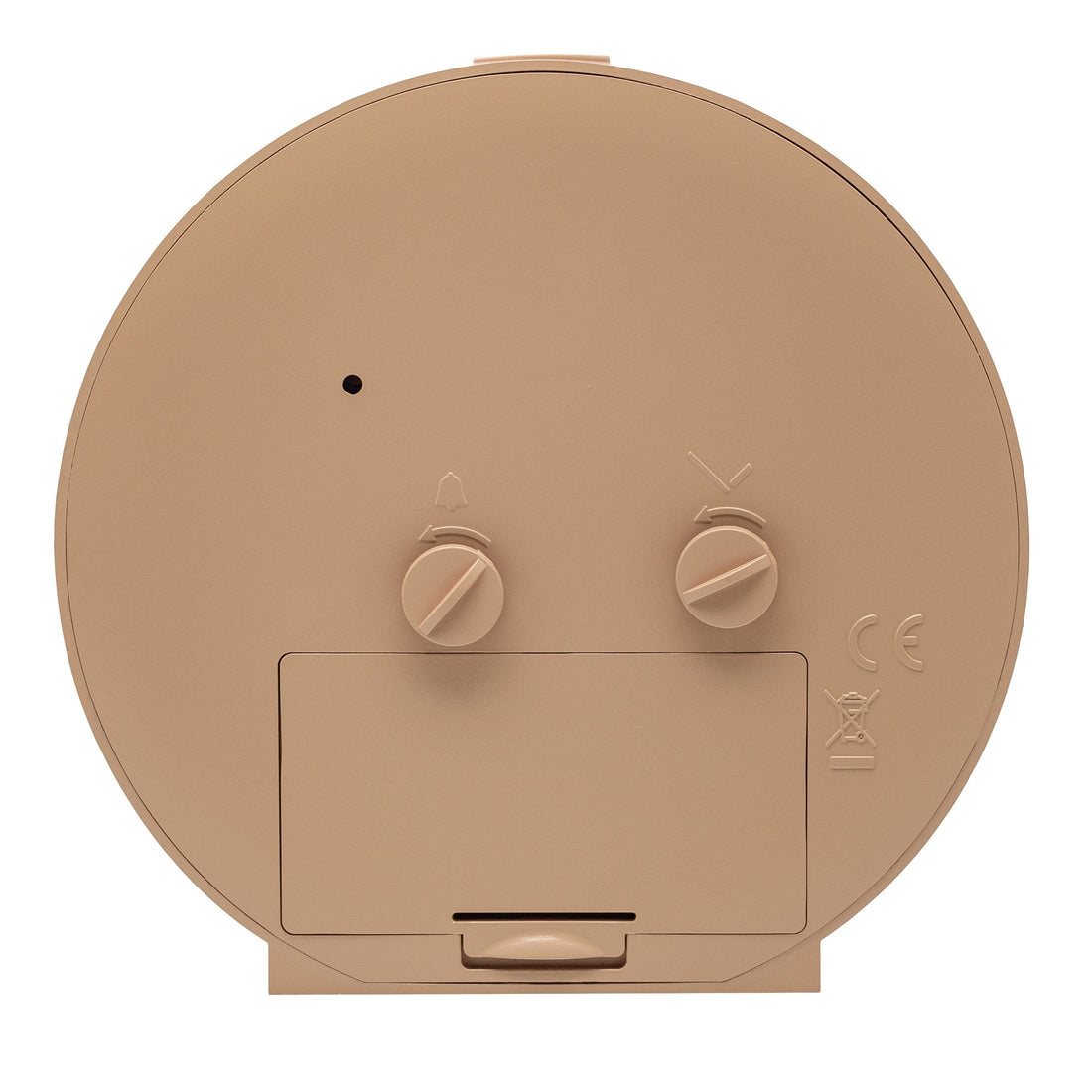 Table Alarm Clock 10.5cm x 3.6cm-Silent-Light Dial-NeXtime "Circle" - Goat Corp