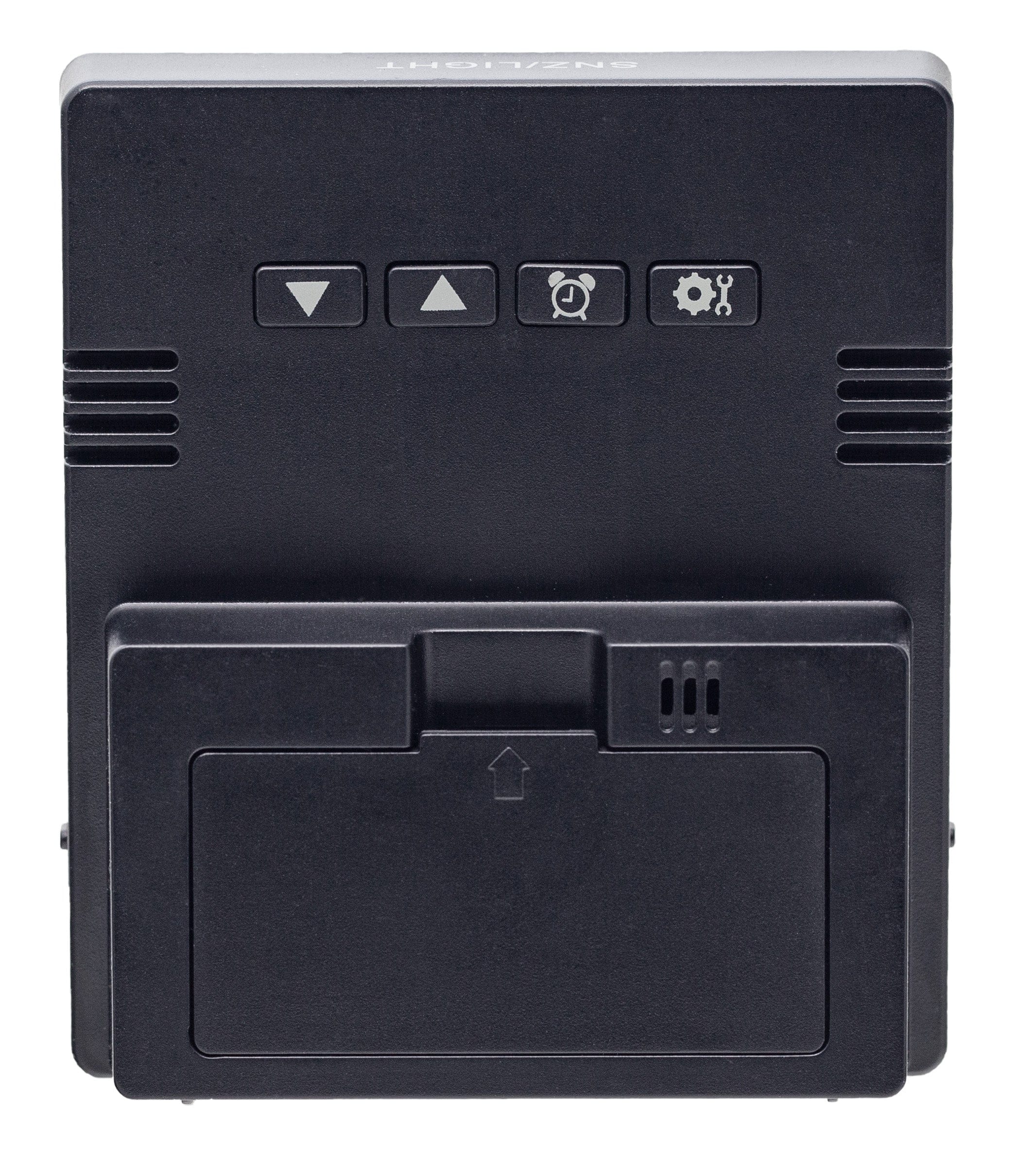 Digital Table Alarm Clock 7.7x8.9x3cm-RCC-ABS-NeXtime-"Wake Up" - Goat Corp