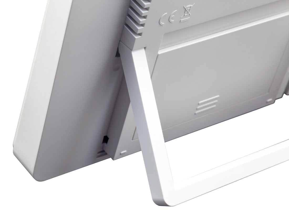 Digital Table/Wall Clock 17.3x14x2.7cm-RCC-Weather Station-ABS-NeXtime-"Oneforall" - Goat Corp