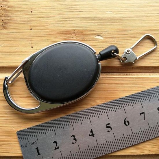 Premium Uittrekbare Broekclip - Zwart - Goat Corp