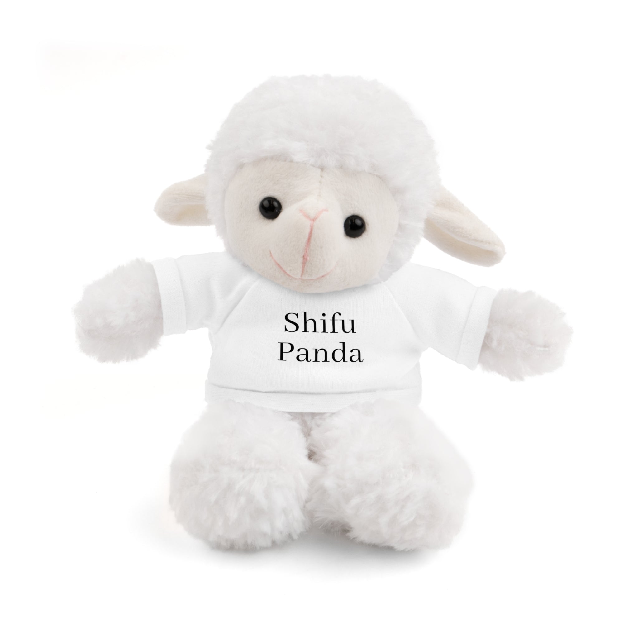 Stuffed Animal Toy with Customizable Tee, Cute Plush Companion, Perfect Gift for Kids, Personalized Stuffed Bears, Adorable Birthday Present - Goat Corp