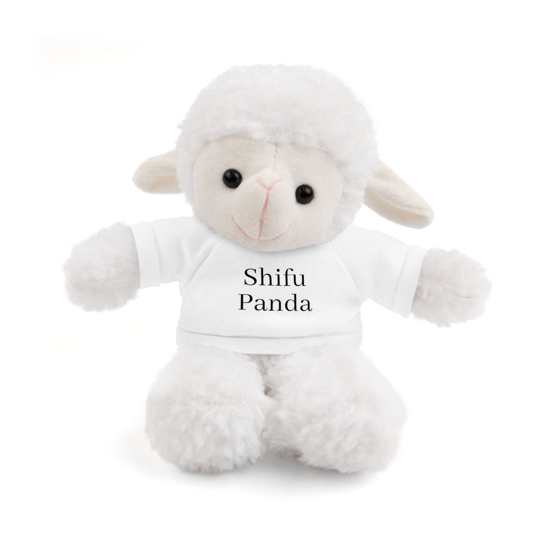 Stuffed Animal Toy with Customizable Tee, Cute Plush Companion, Perfect Gift for Kids, Personalized Stuffed Bears, Adorable Birthday Present - Goat Corp