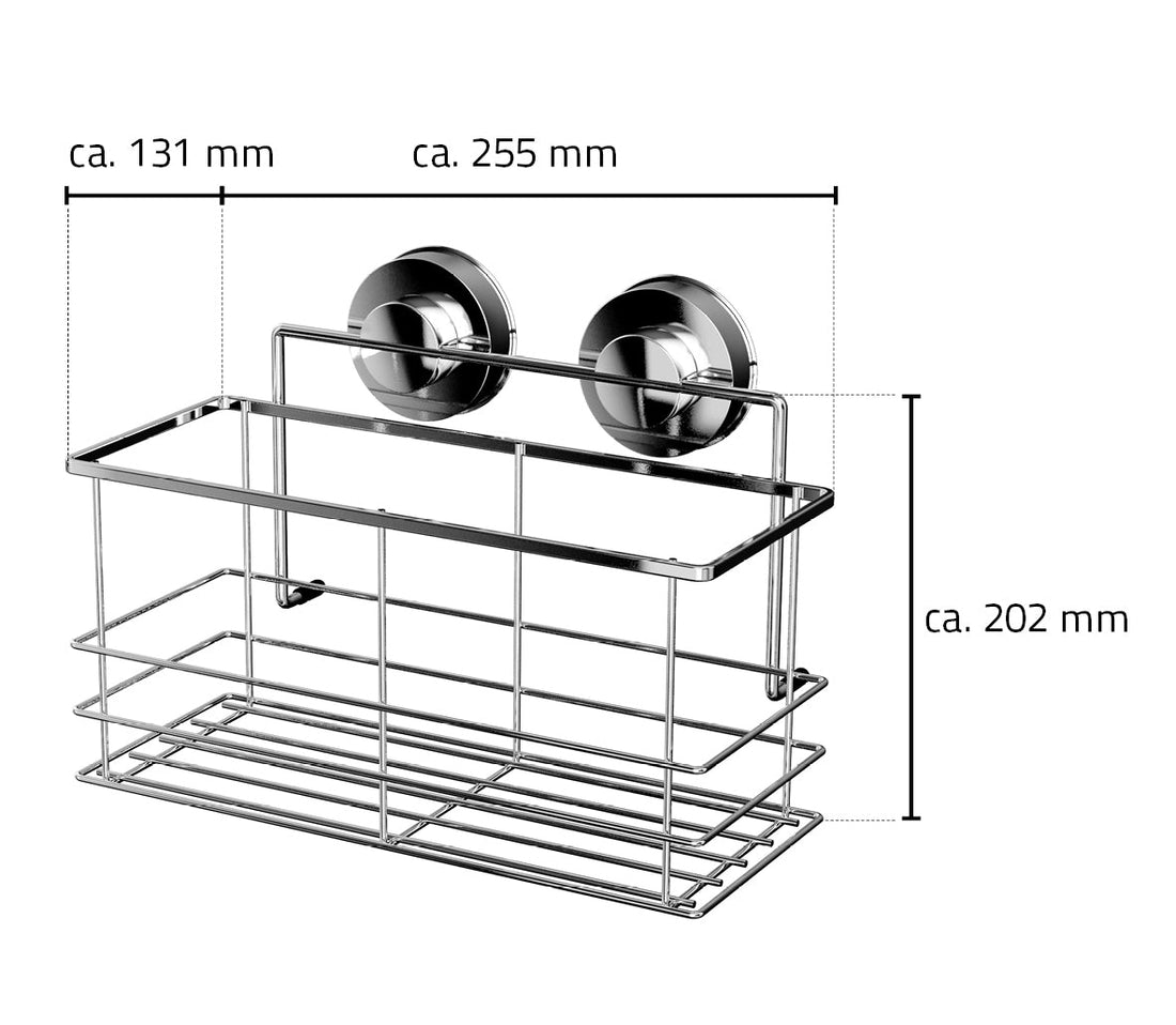 Z12010300 Doucherekje  255 X 208 X 133 Mm, Rvs/Kunststof