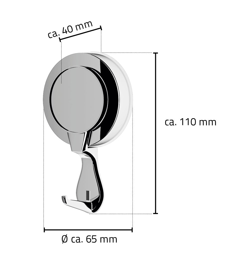 Z12110000 Ophanghaken 65 X 110 X 42 Mm, Kunststof