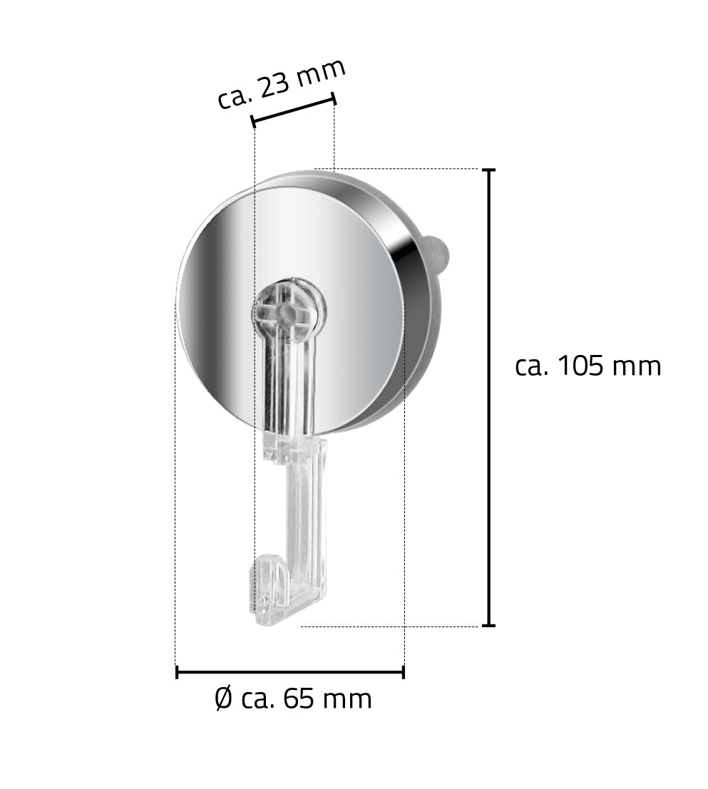 Z12110100 Ophanghaken 65 X 108 X 30 Mm, Kunststof