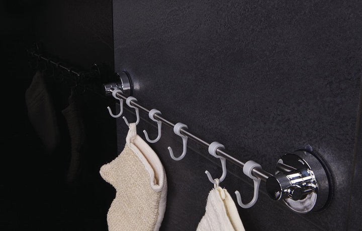 Z12120100 (Handdoek)Kapstok 555 X 82 X 47 Mm, Rvs/Kunststof