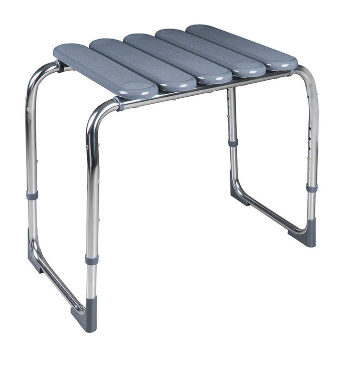 Verstelbare badkamerkruk Wiesbaden Ridder Pro in grijs