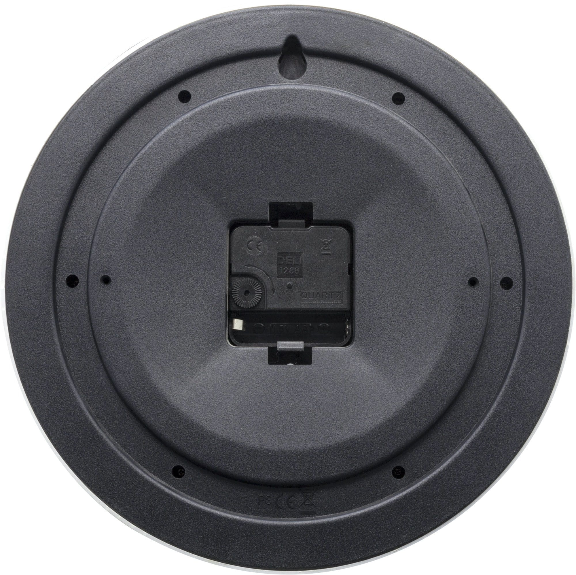 Wall clock - 25,5 cm  - Plastic -  'Robust' - Goat Corp