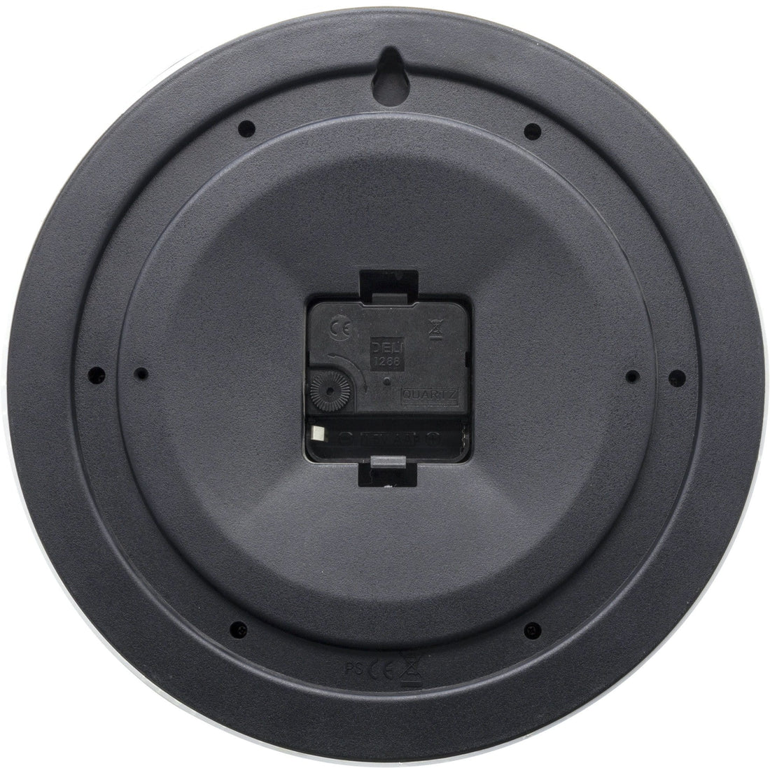 Wall clock - 25,5 cm  - Plastic -  'Robust' - Goat Corp