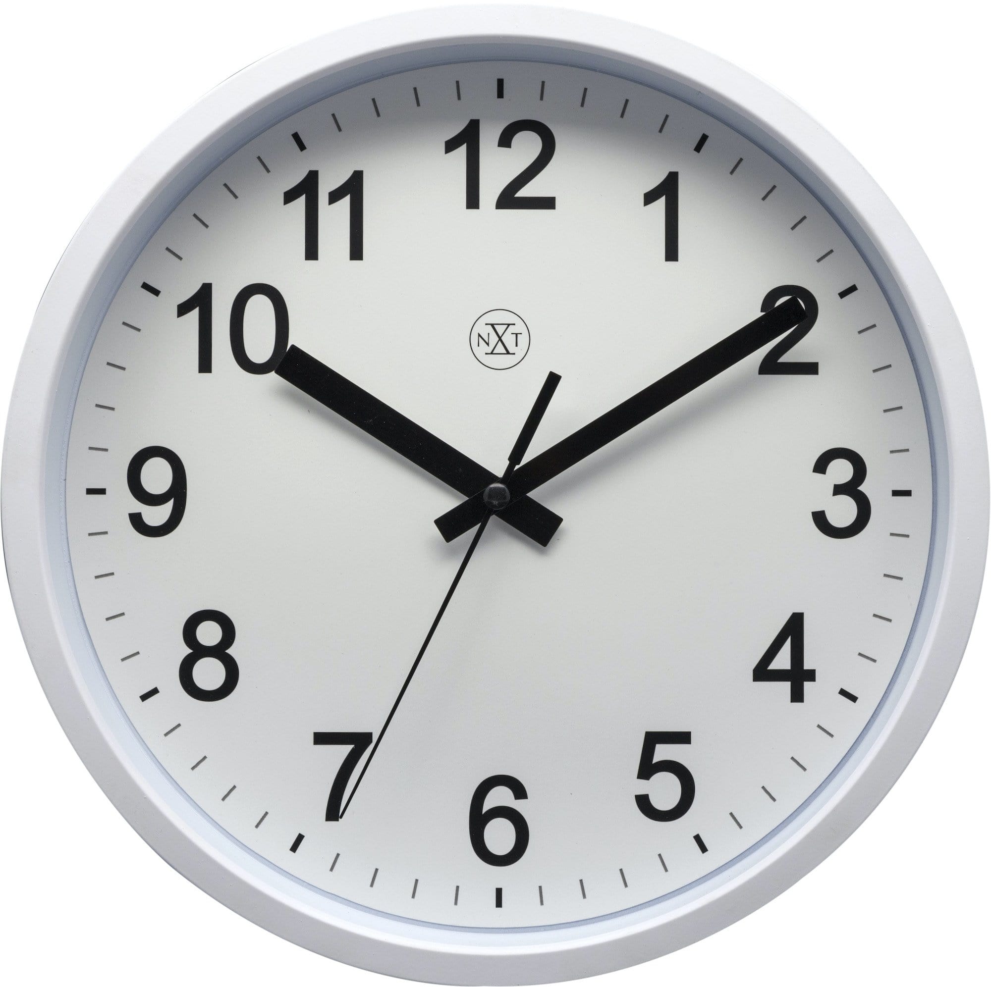 Wall clock - 25,5 cm  - Plastic -  'Robust' - Goat Corp