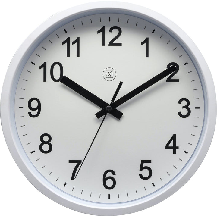 Wall clock - 25,5 cm  - Plastic -  'Robust' - Goat Corp