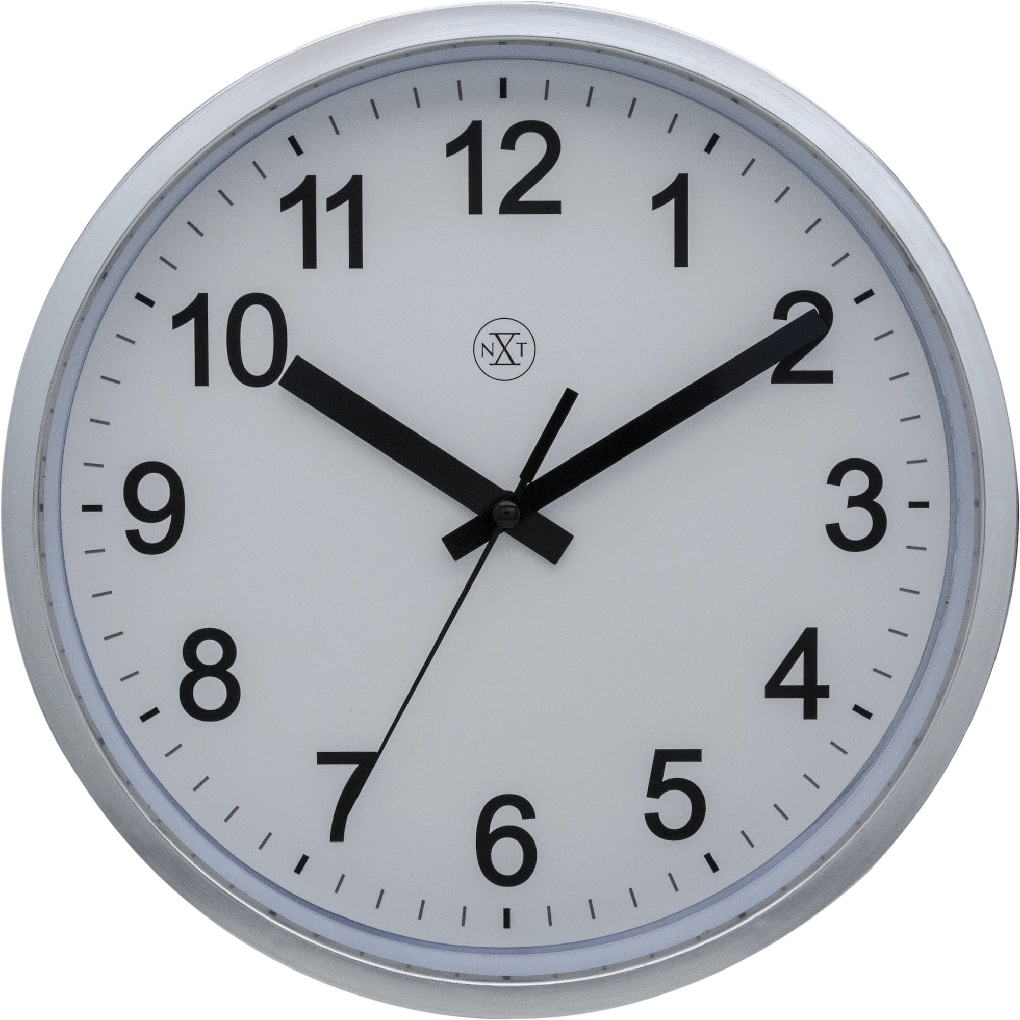 Wall clock - 25,5 cm  - Plastic -  'Robust' - Goat Corp