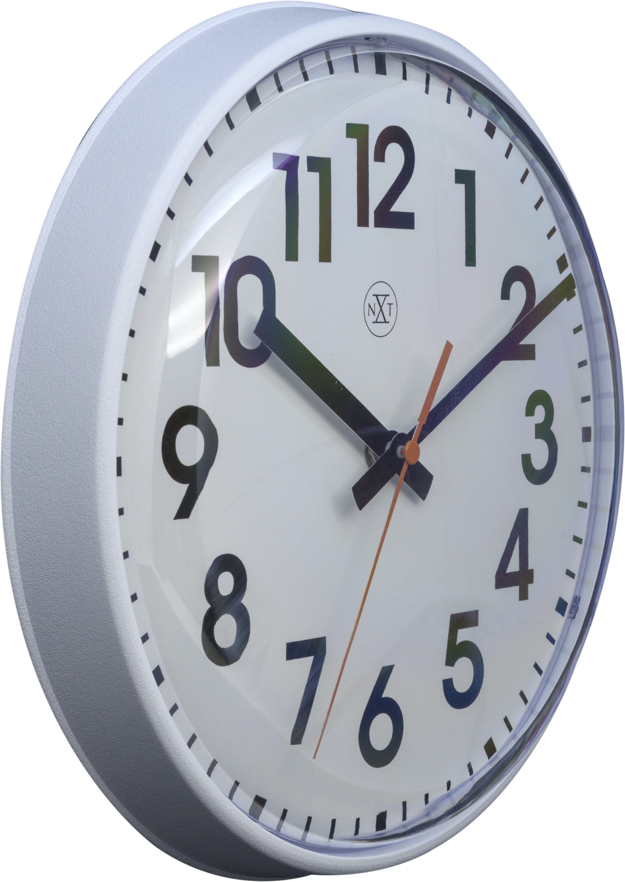 Wall clock - 26cm  - Plastic - 'Peter' - Goat Corp