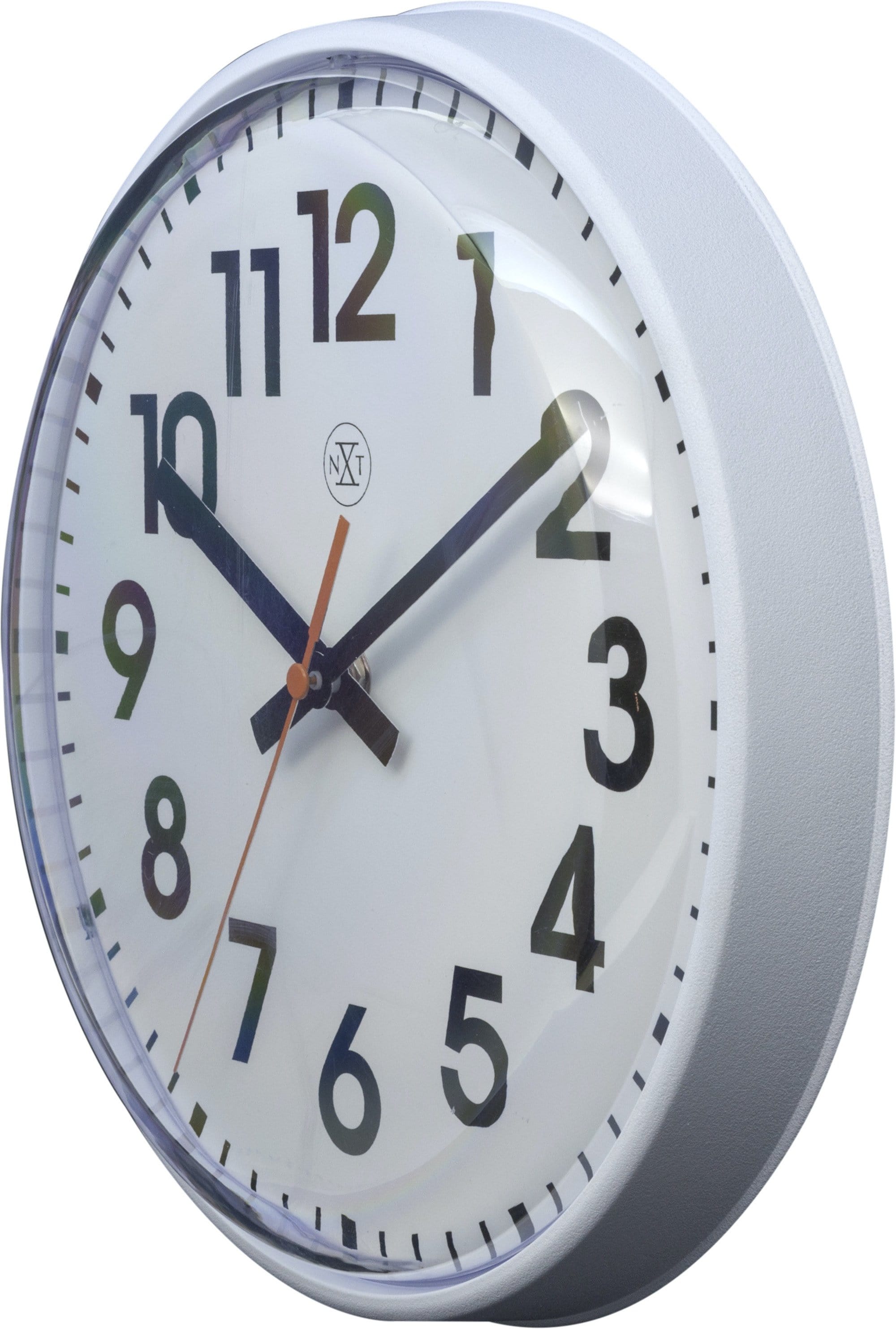 Wall clock - 26cm  - Plastic - 'Peter' - Goat Corp