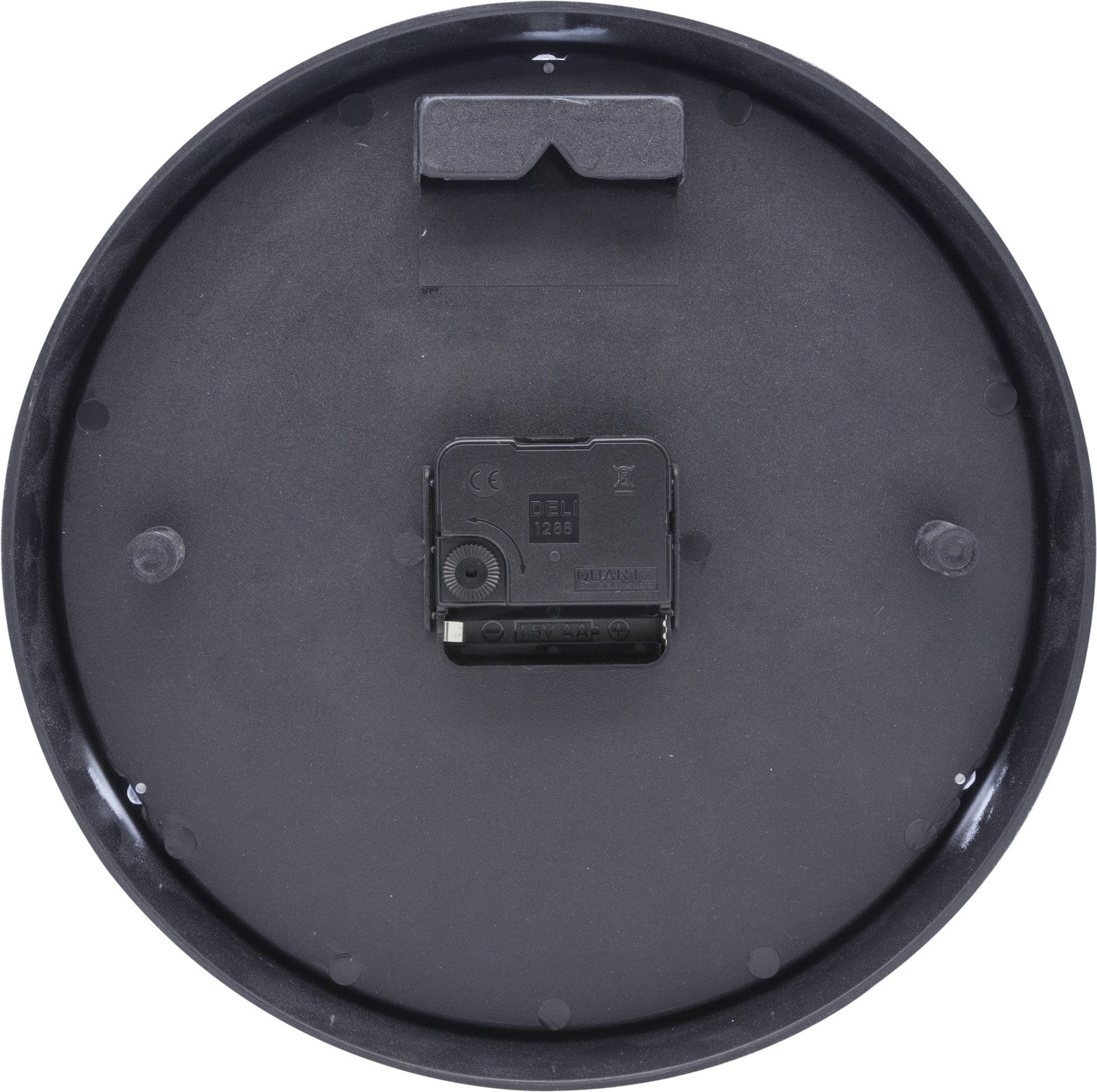 Wall clock - 26cm  - Plastic - 'Peter' - Goat Corp