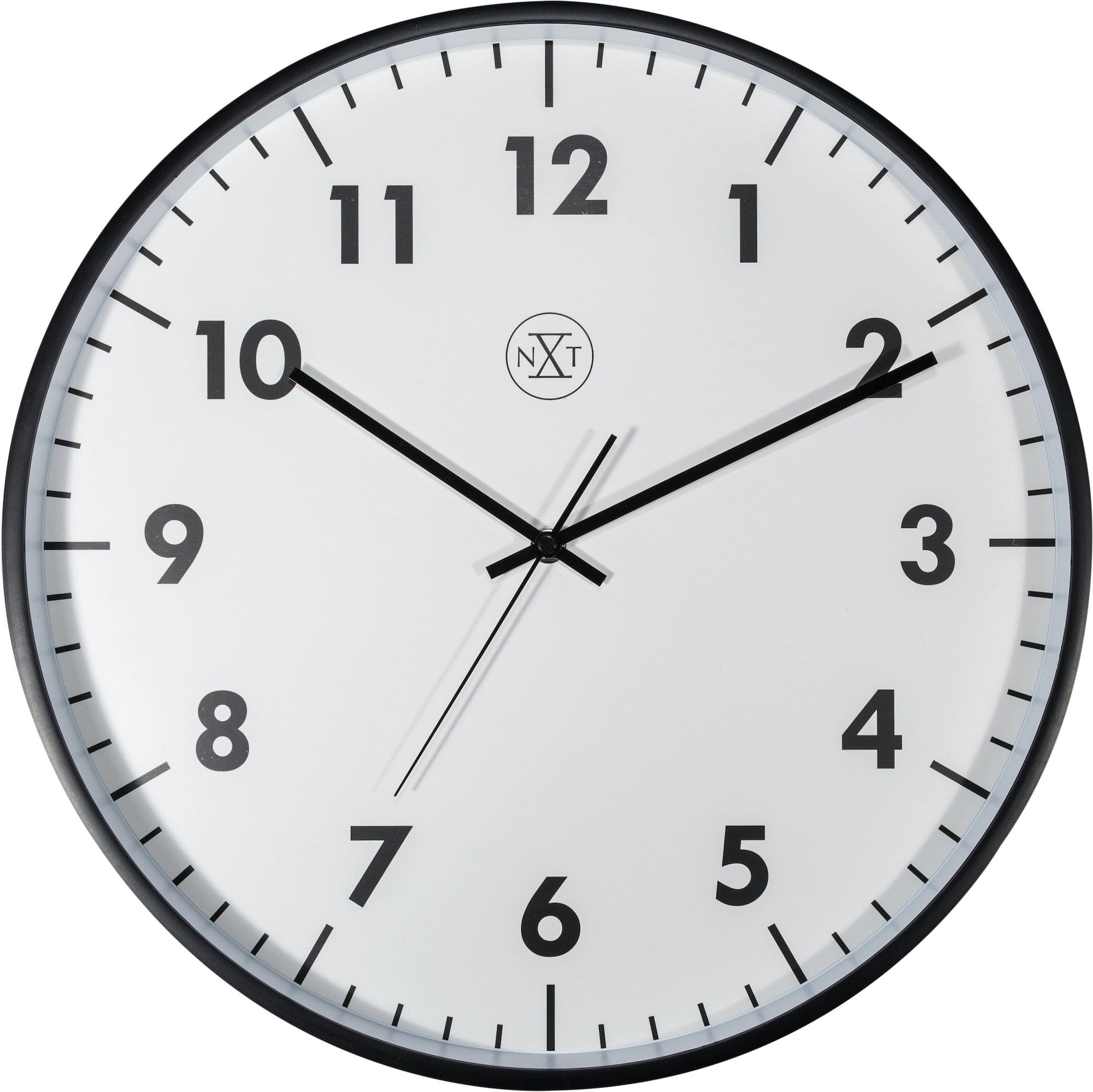 Wall clock - 40 cm  - Plastic - 'New' - Goat Corp