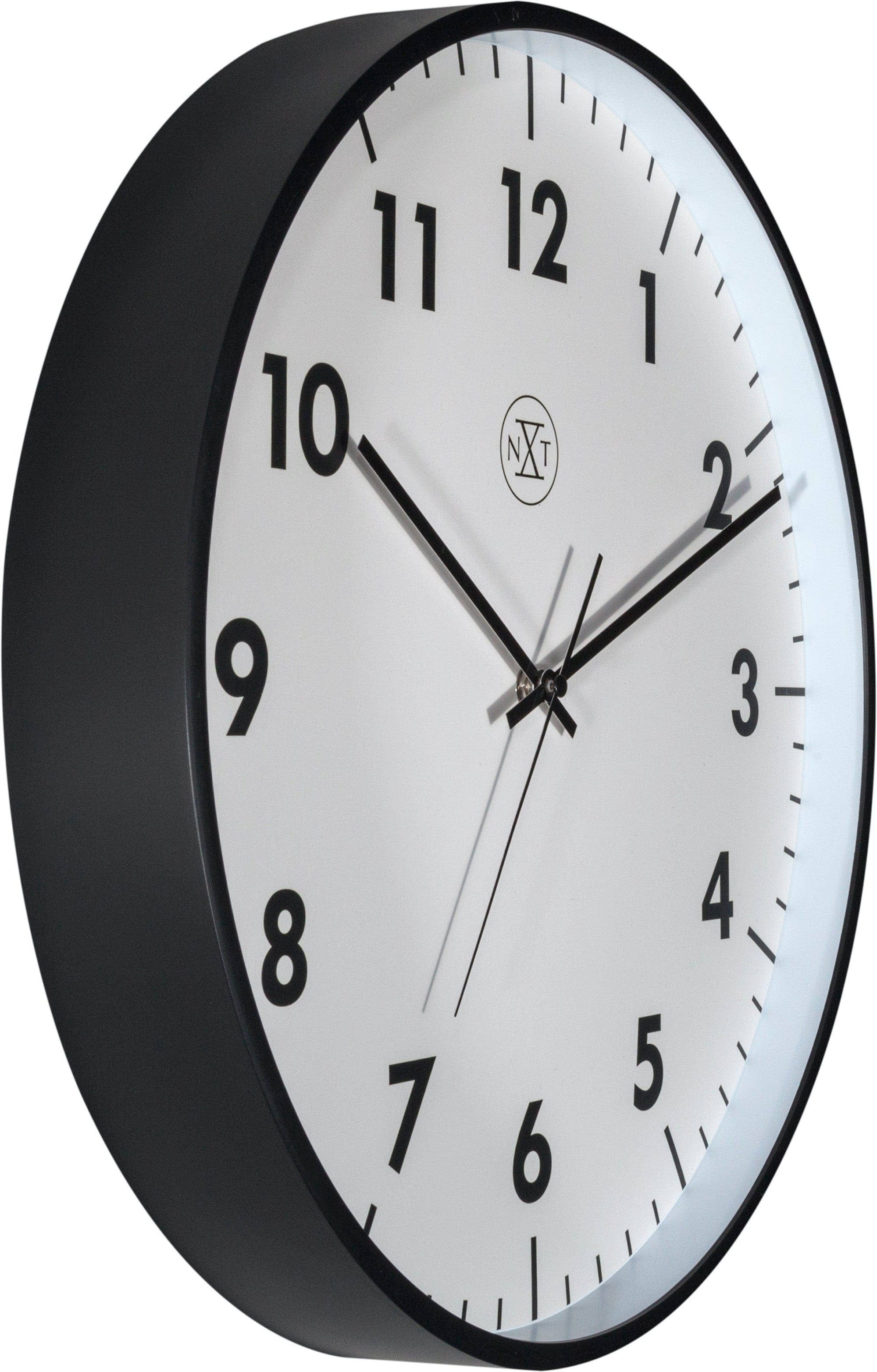 Wall clock - 40 cm  - Plastic - 'New' - Goat Corp