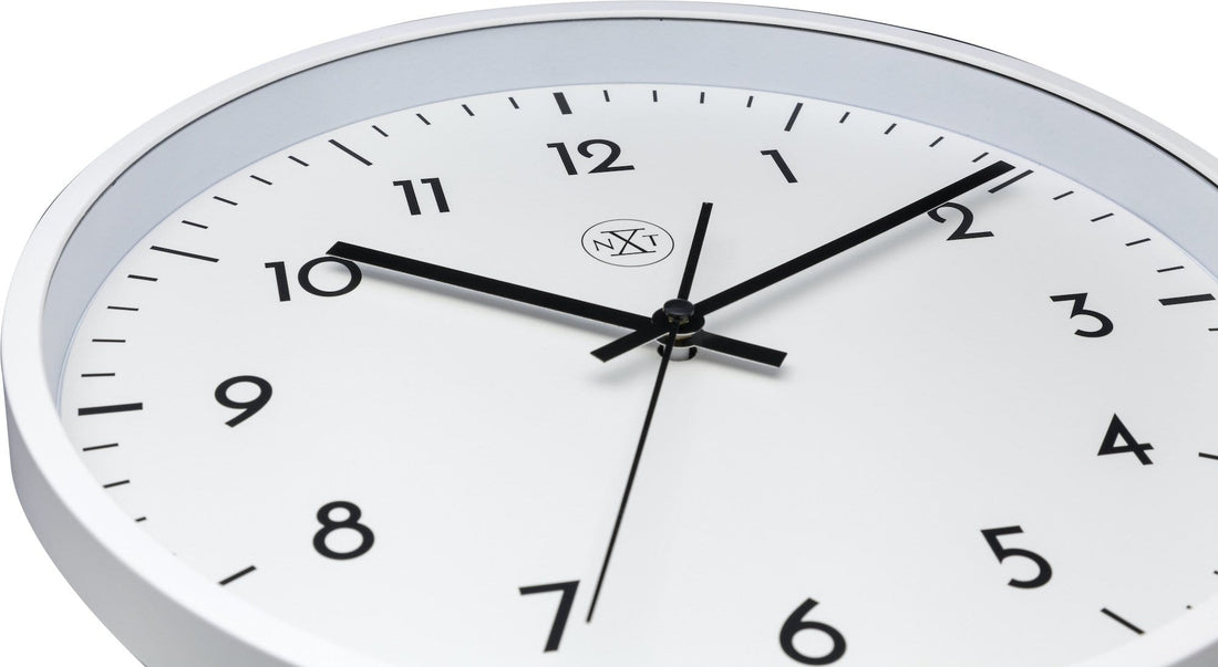 Wall clock - 30cm  - Plastic - 'Easy Big' - Goat Corp