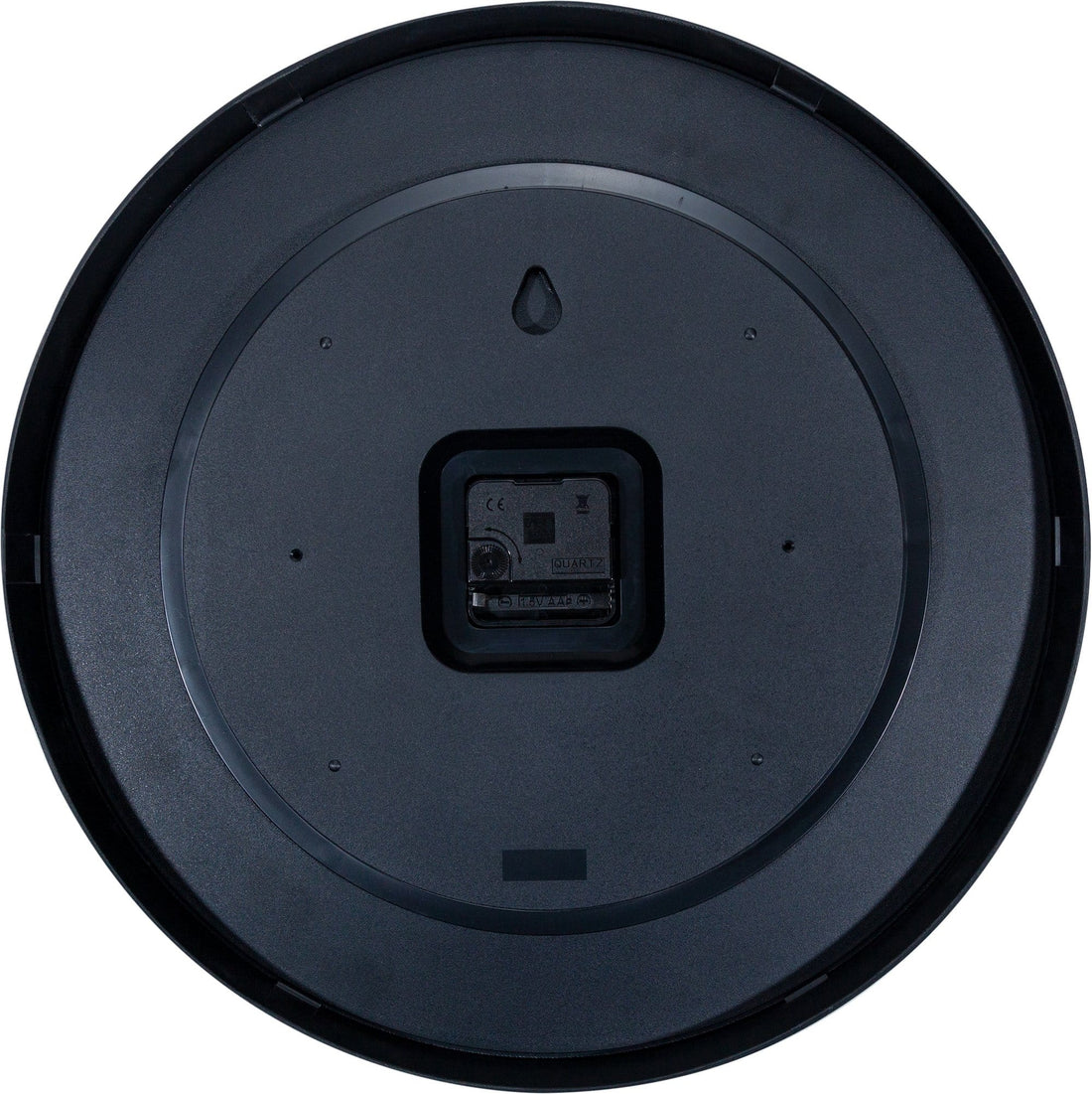 Wall clock -  40 cm - Plastic - 'Gray' - Goat Corp