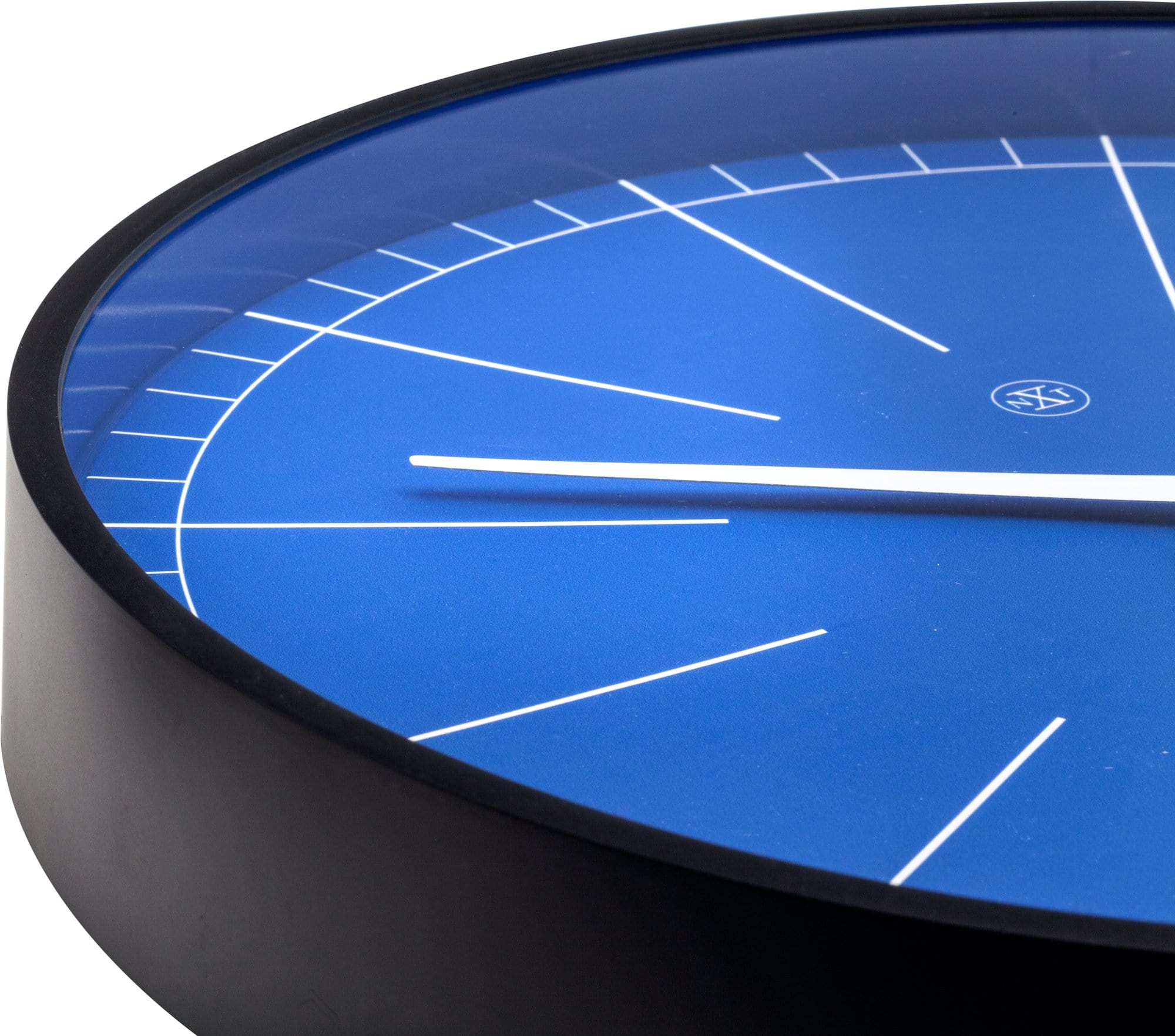 Wall clock -  40 cm - Plastic - 'Gray' - Goat Corp