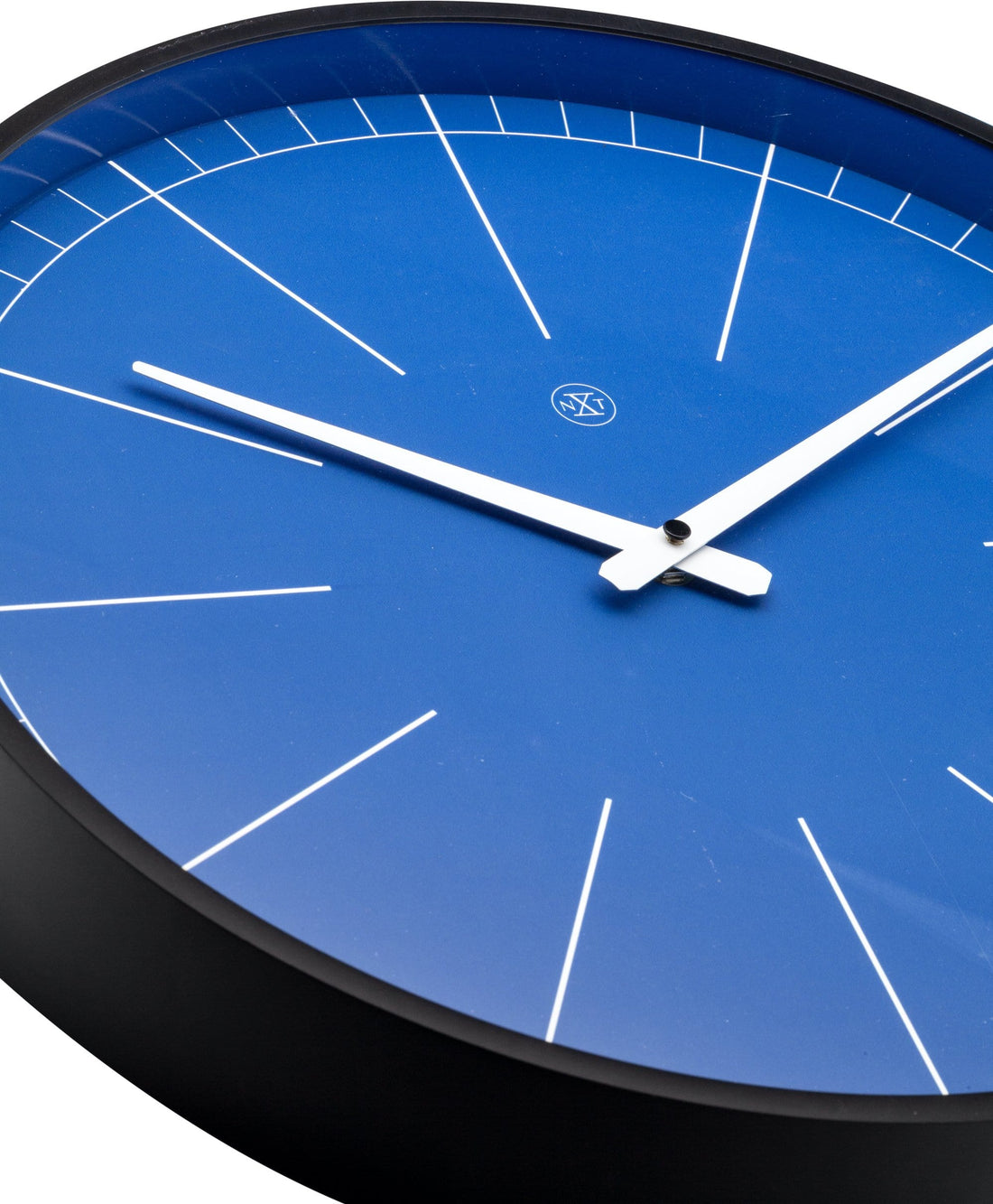 Wall clock -  40 cm - Plastic - 'Gray' - Goat Corp