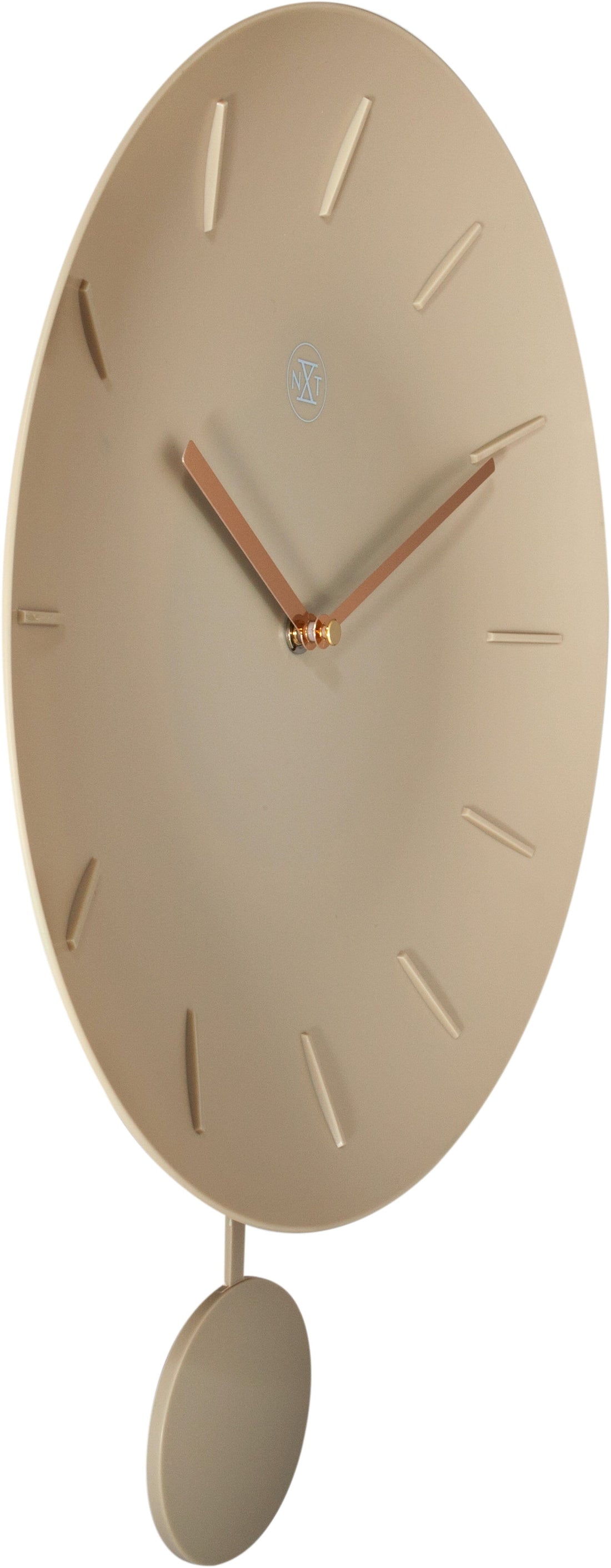 Wall clock -  30 cm - Plastic - 'Bowl' - Goat Corp