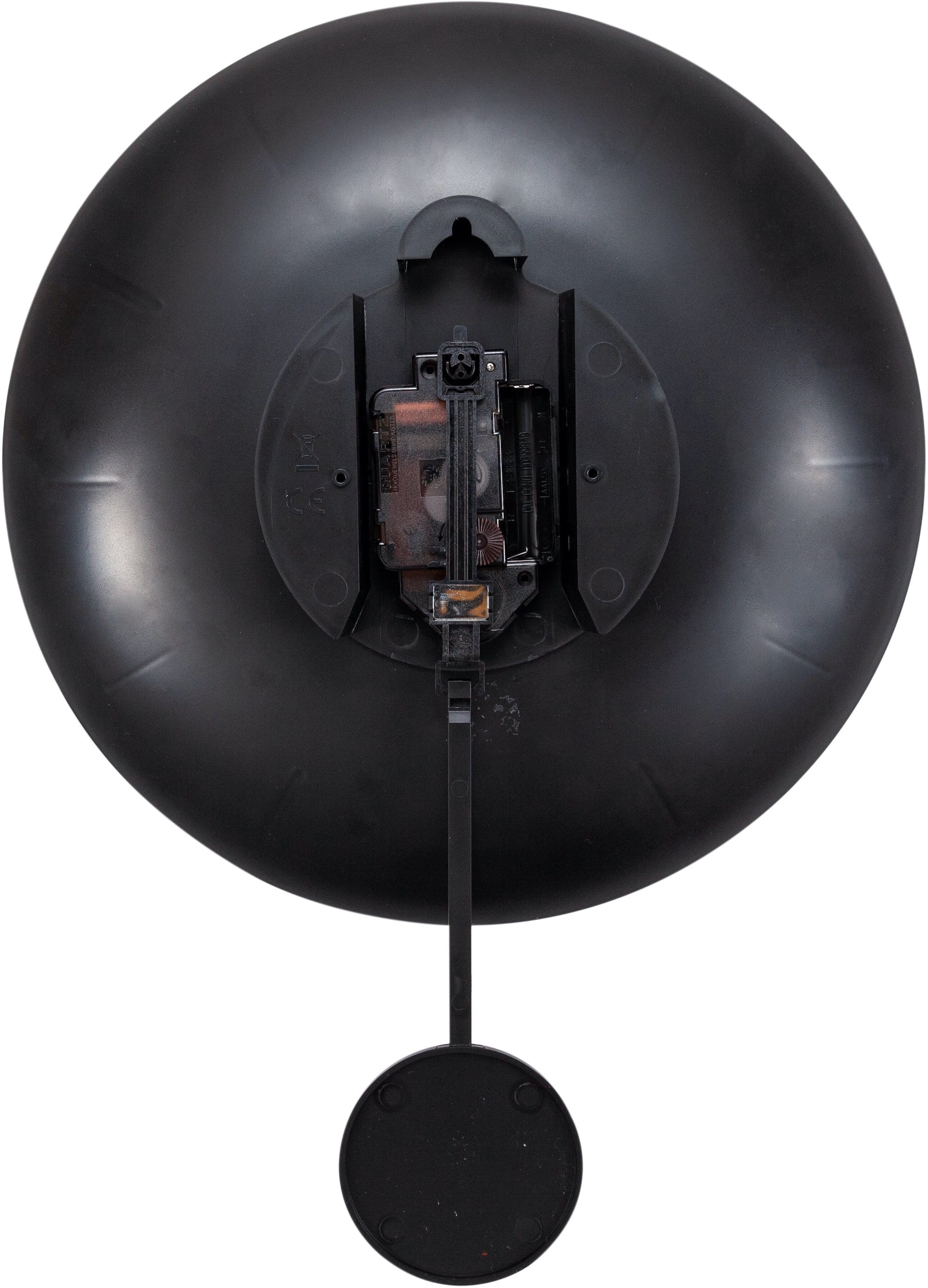 Wall clock -  30 cm - Plastic - 'Bowl' - Goat Corp