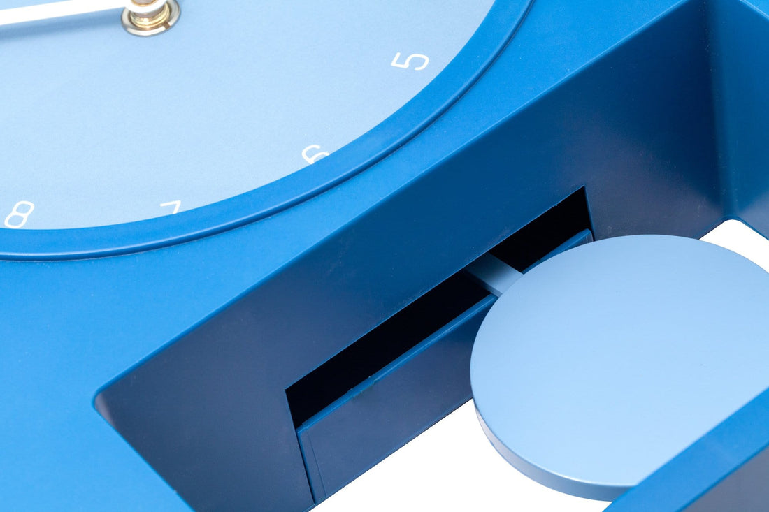 Table clock - 30 x 20 cm - Plastic - 'Swing Table' - Goat Corp