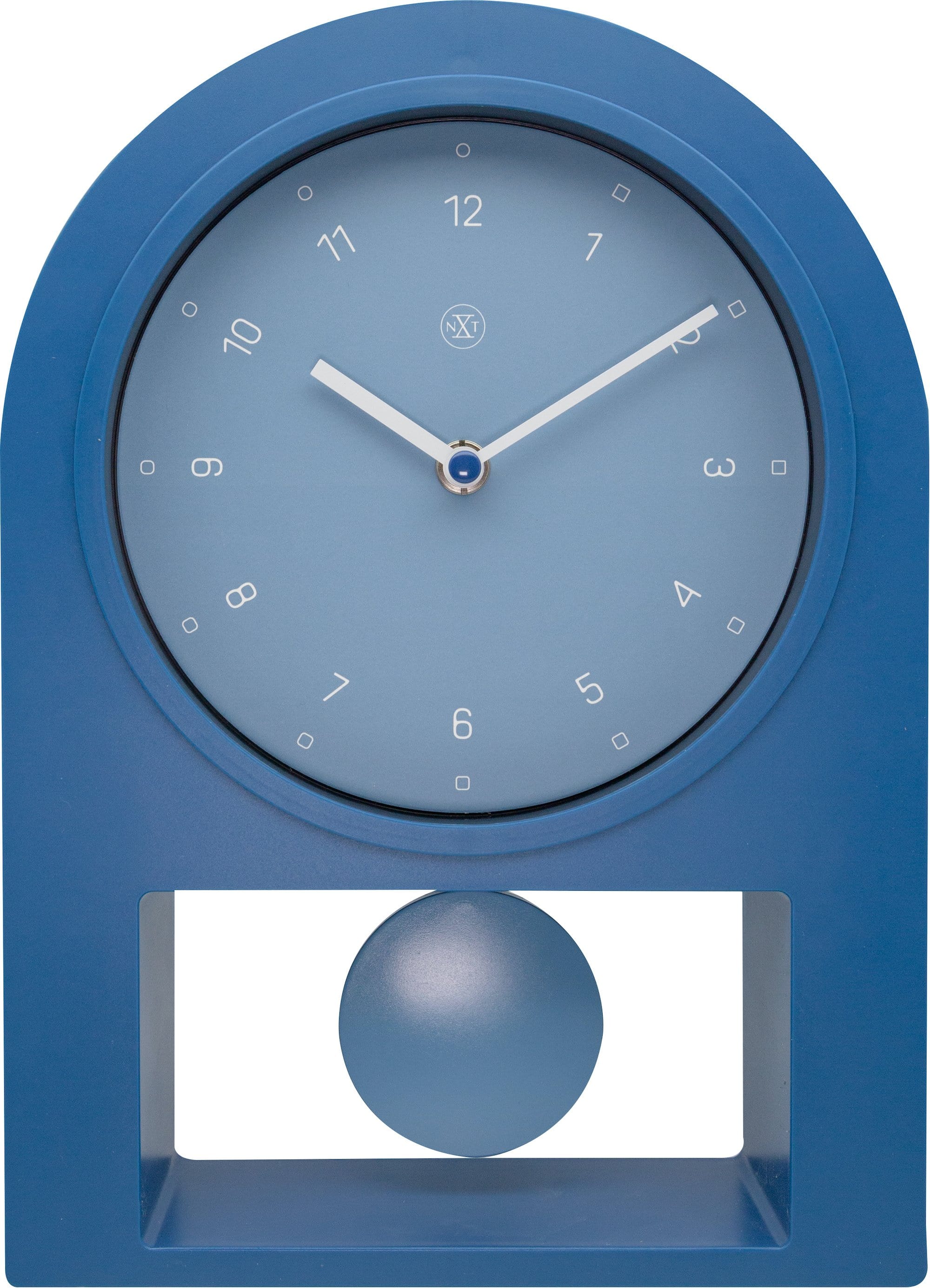 Table clock - 30 x 20 cm - Plastic - 'Swing Table' - Goat Corp
