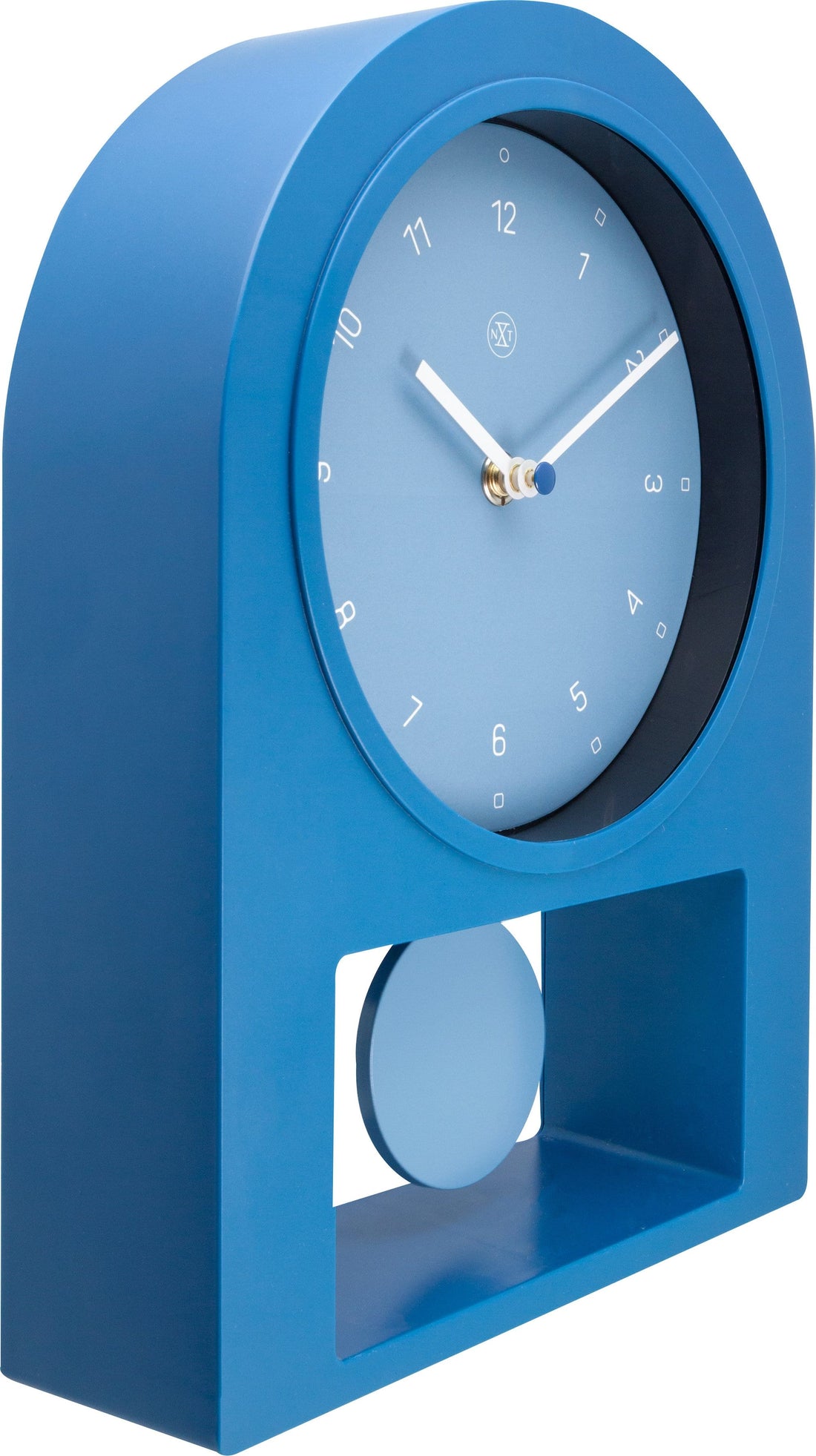 Table clock - 30 x 20 cm - Plastic - 'Swing Table' - Goat Corp