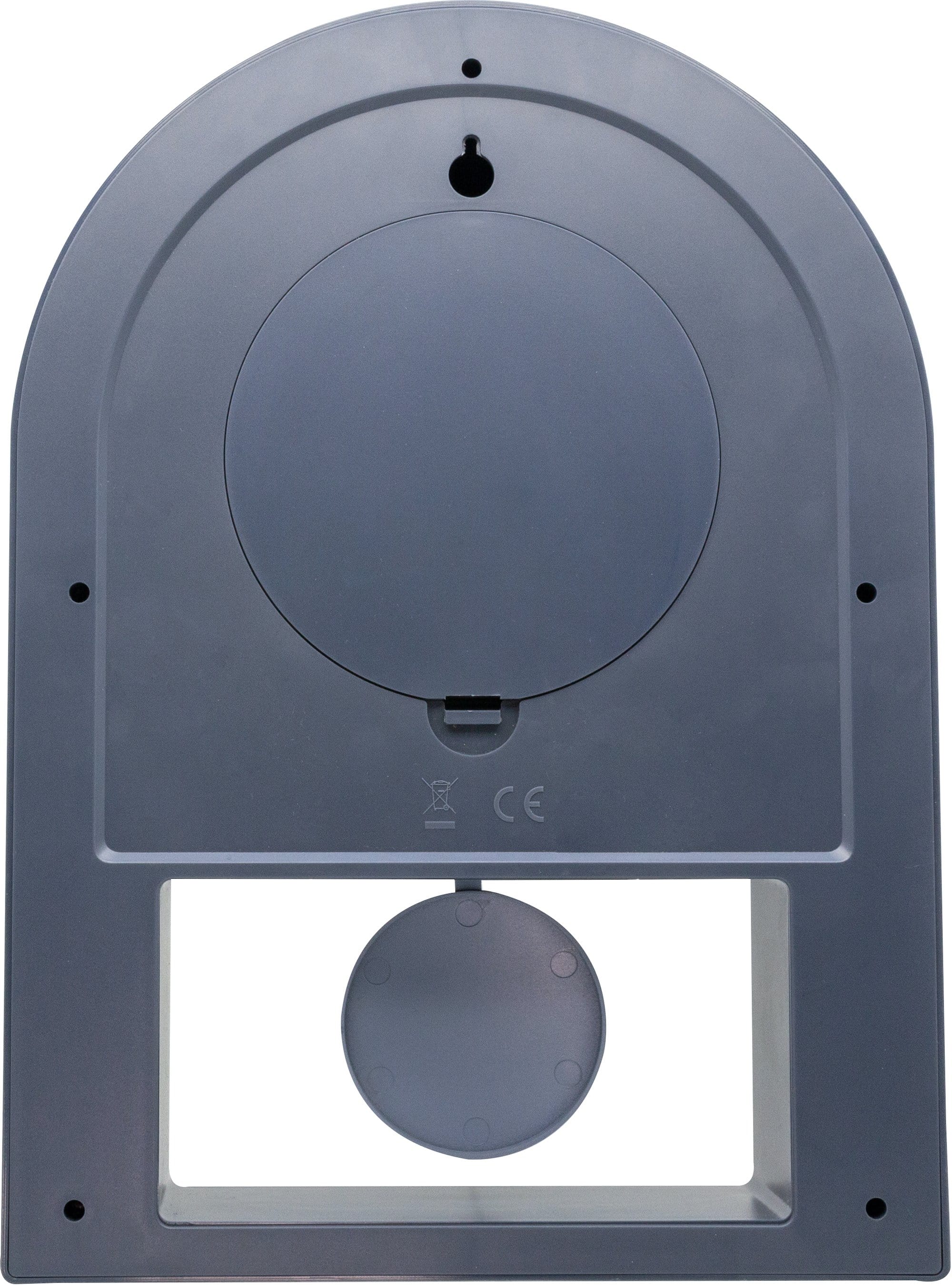 Table clock - 30 x 20 cm - Plastic - 'Swing Table' - Goat Corp