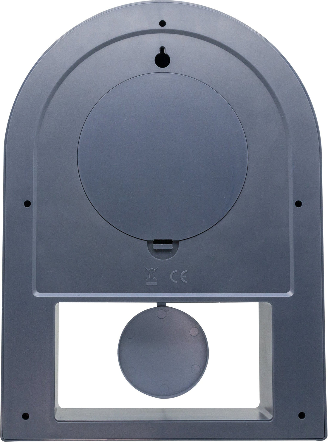 Table clock - 30 x 20 cm - Plastic - 'Swing Table' - Goat Corp