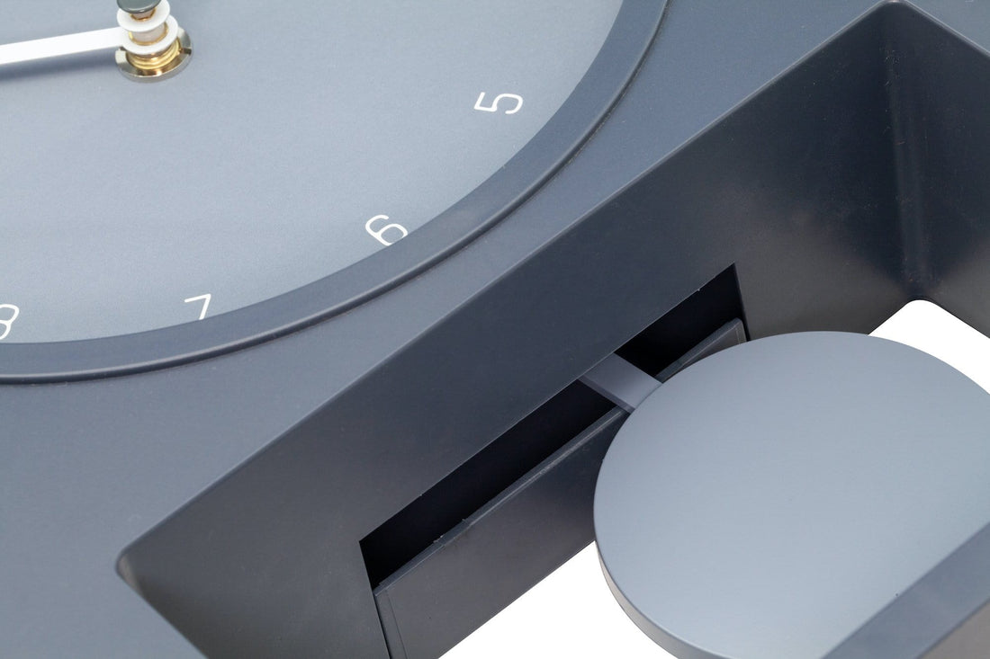 Table clock - 30 x 20 cm - Plastic - 'Swing Table' - Goat Corp