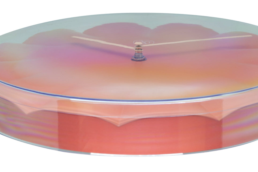 Wall clock -  29,5 cm - Plastic - 'Sweet' - Goat Corp