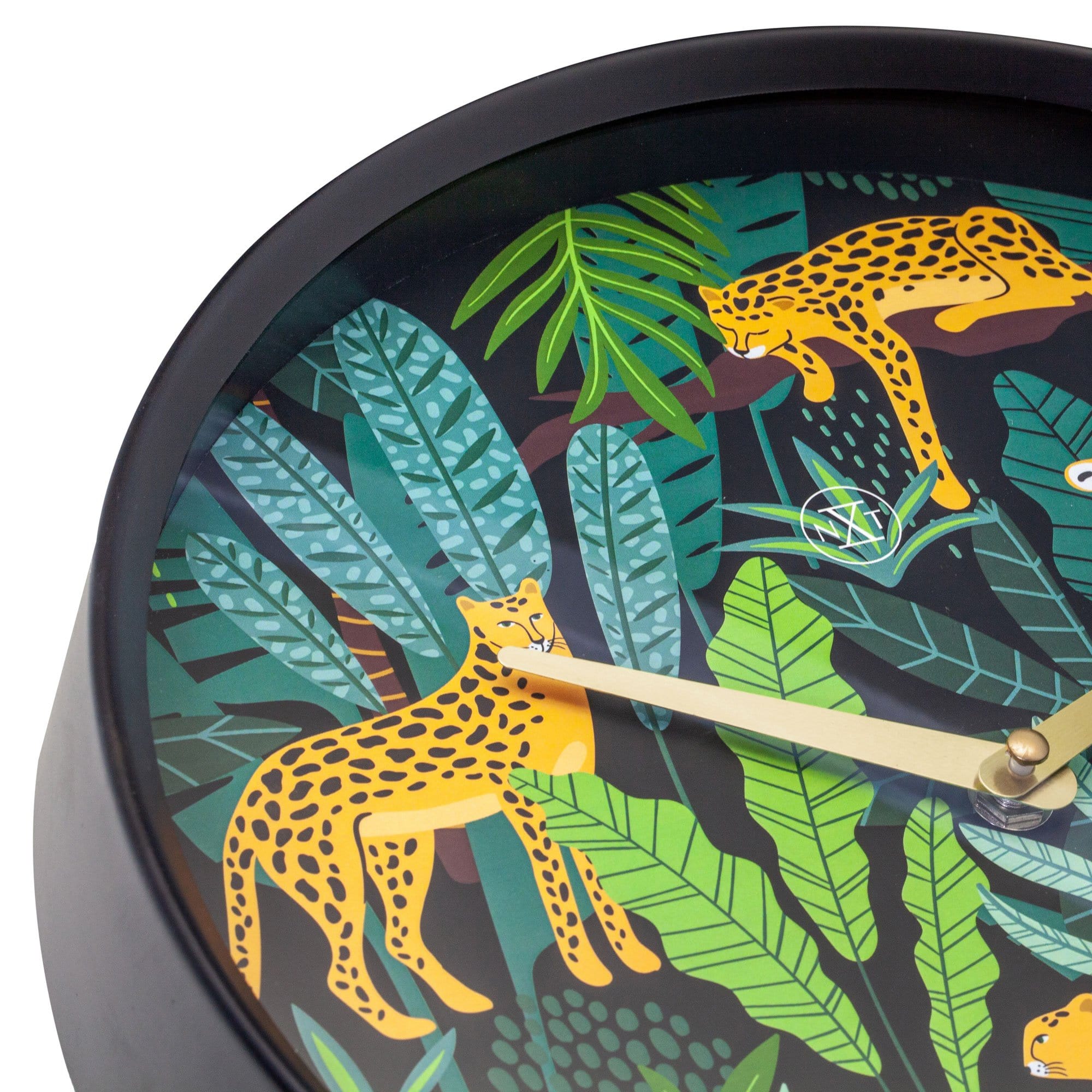 Wall clock -  30 cm - Plastic - 'Urban Jungle' - Goat Corp