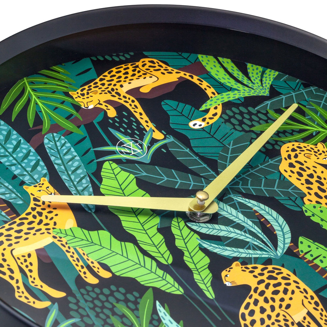 Wall clock -  30 cm - Plastic - 'Urban Jungle' - Goat Corp