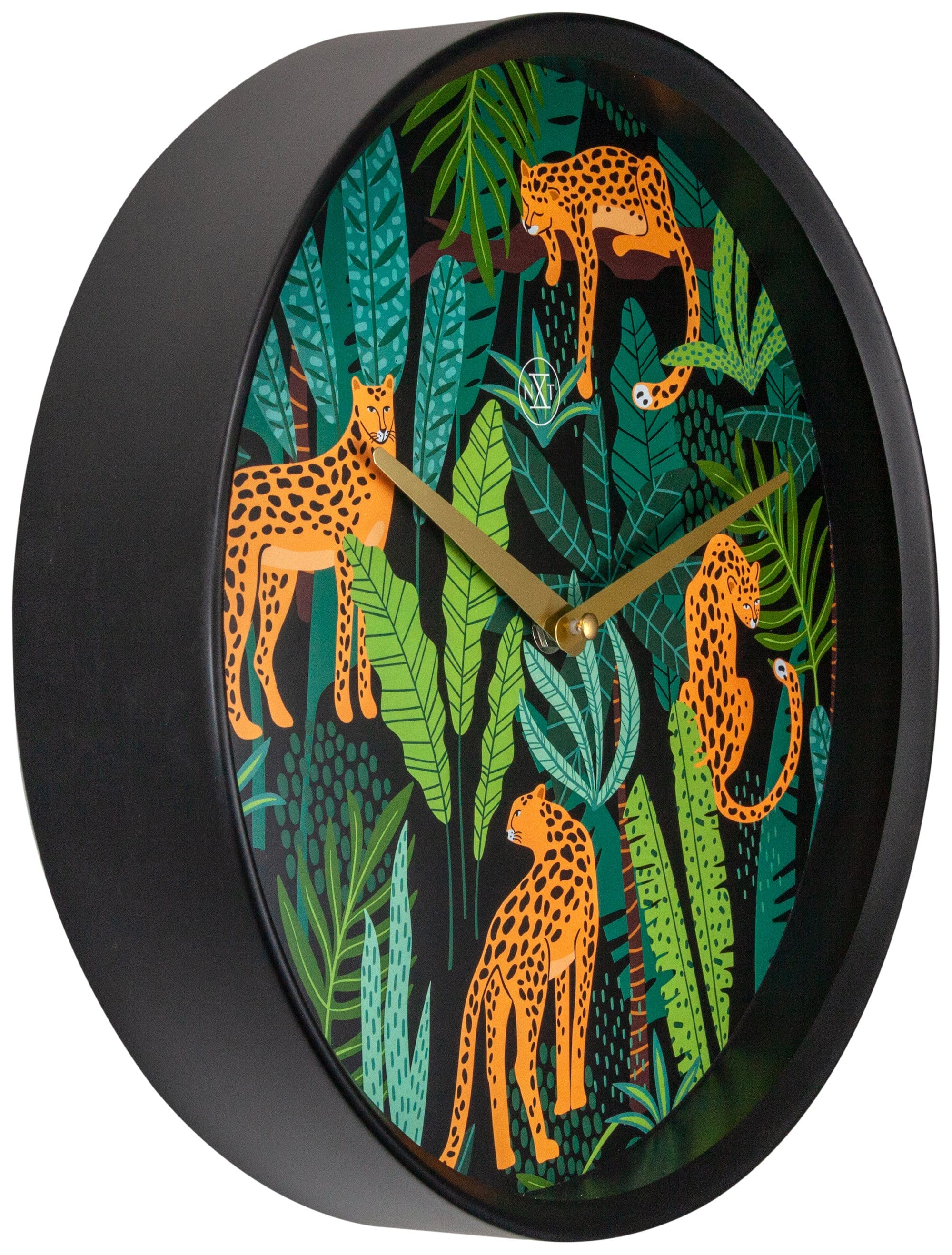 Wall clock -  30 cm - Plastic - 'Urban Jungle' - Goat Corp