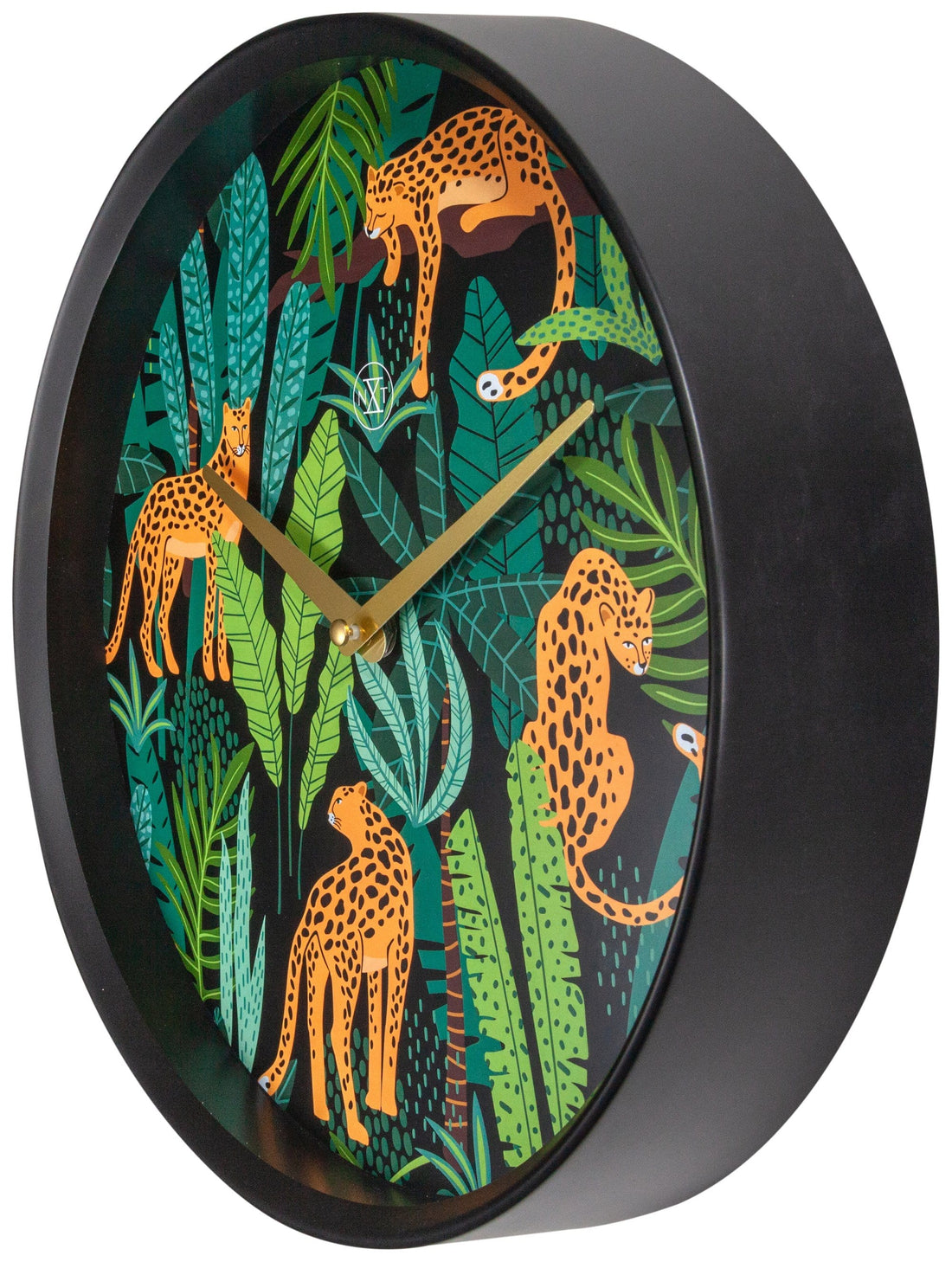 Wall clock -  30 cm - Plastic - 'Urban Jungle' - Goat Corp