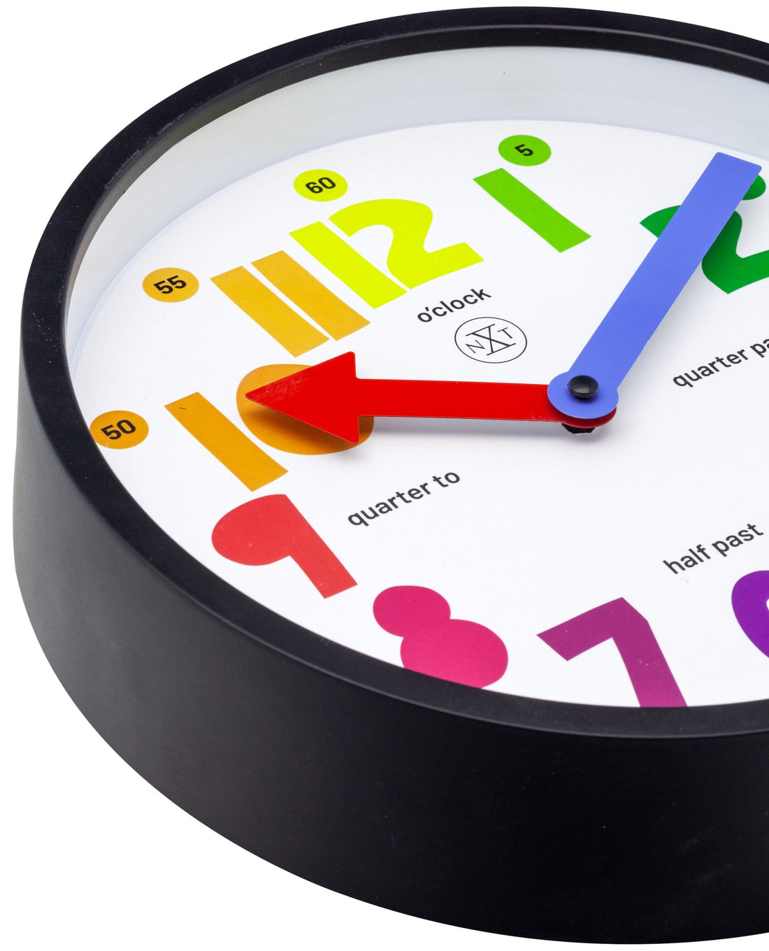 Wall clock -  26 cm - Plastic - 'Sophia' - Goat Corp