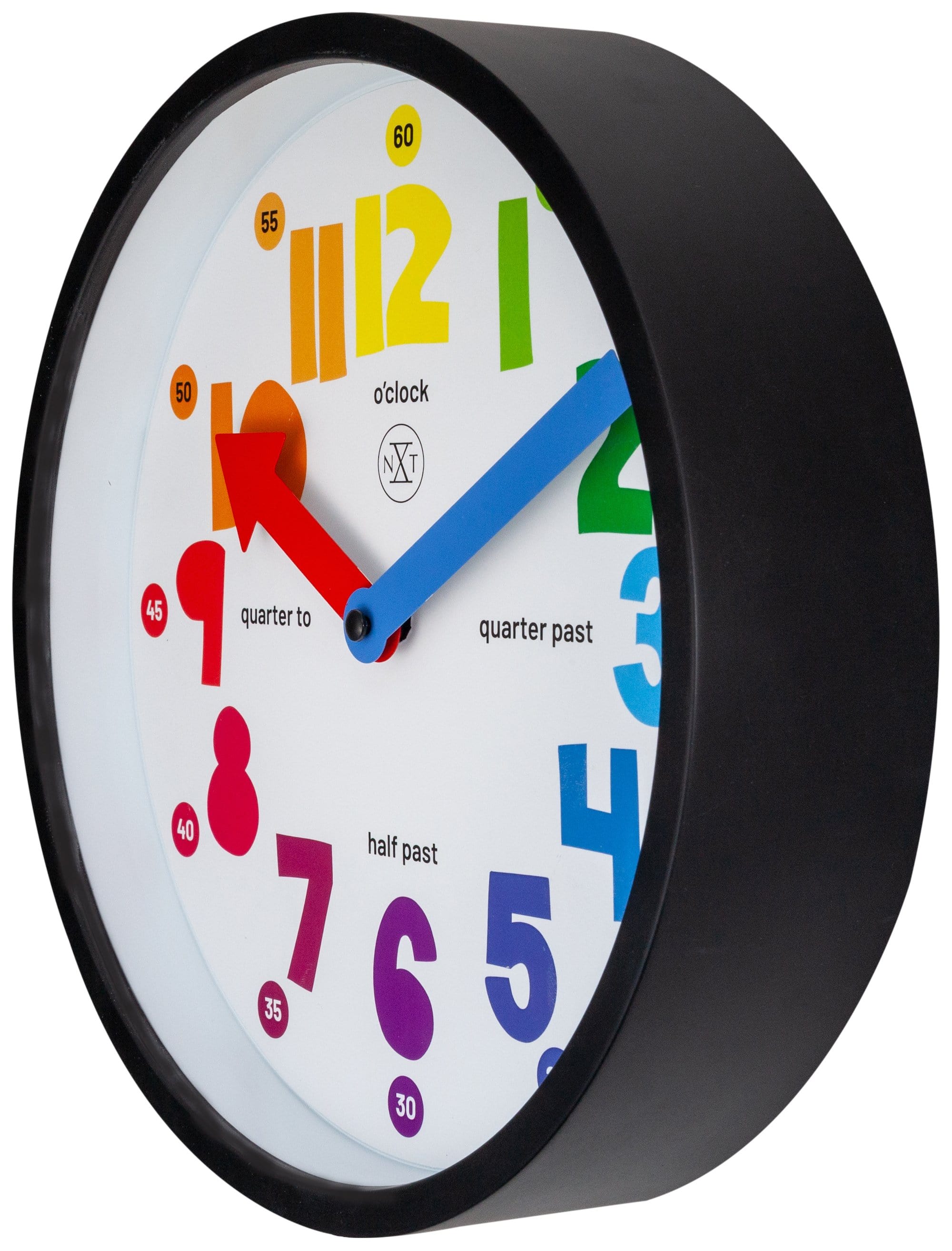 Wall clock -  26 cm - Plastic - 'Sophia' - Goat Corp
