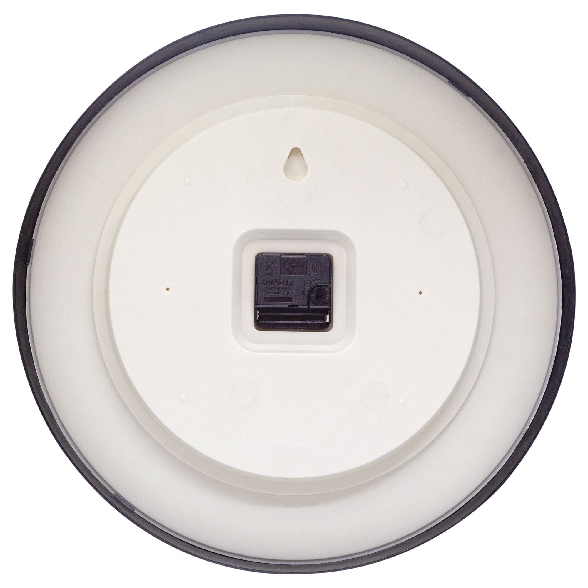 Wall clock 25.5cm - Silent - Plastic - "Newcastle" - Goat Corp