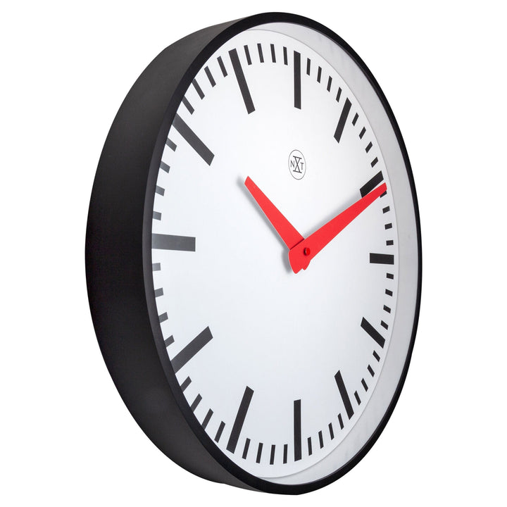 Wall clock 40cm -Silent - Plastic - "Newcastle" - Goat Corp