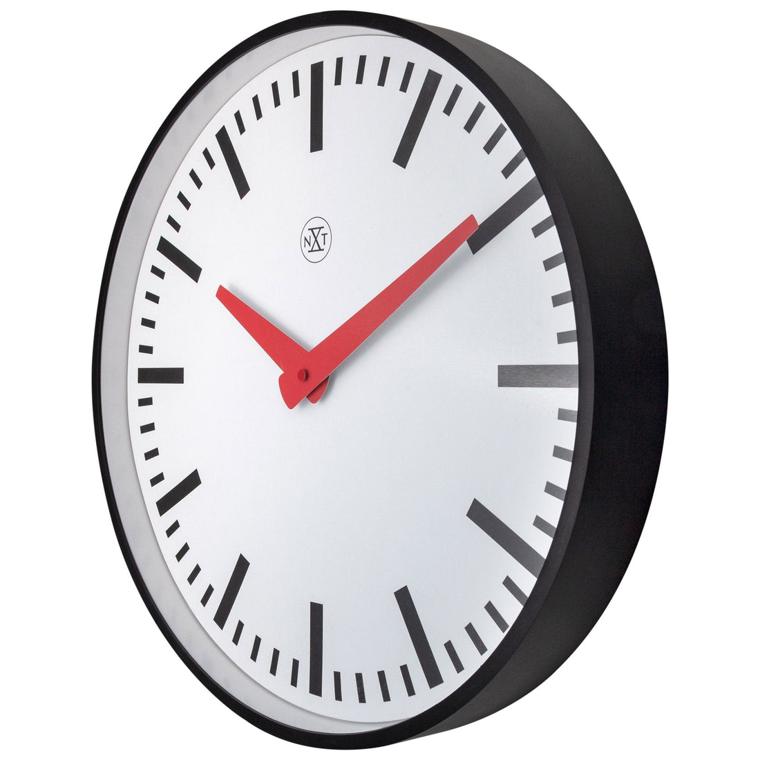 Wall clock 40cm -Silent - Plastic - "Newcastle" - Goat Corp