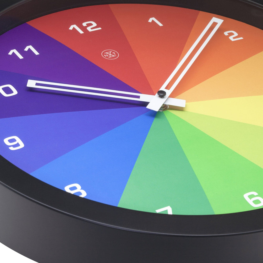 Wall clock 36cm - Silent - Plastic - "Joy" - Goat Corp