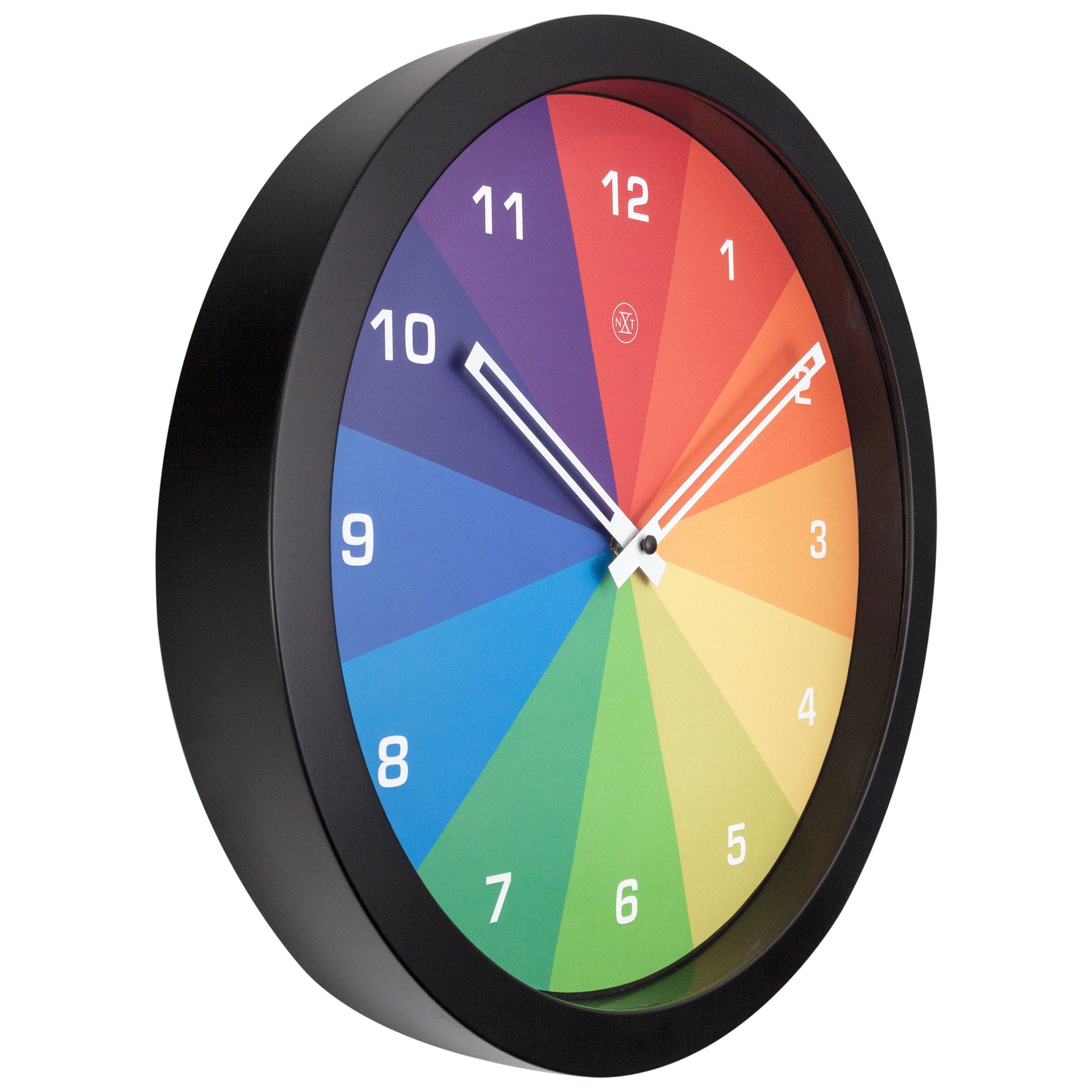 Wall clock 36cm - Silent - Plastic - "Joy" - Goat Corp