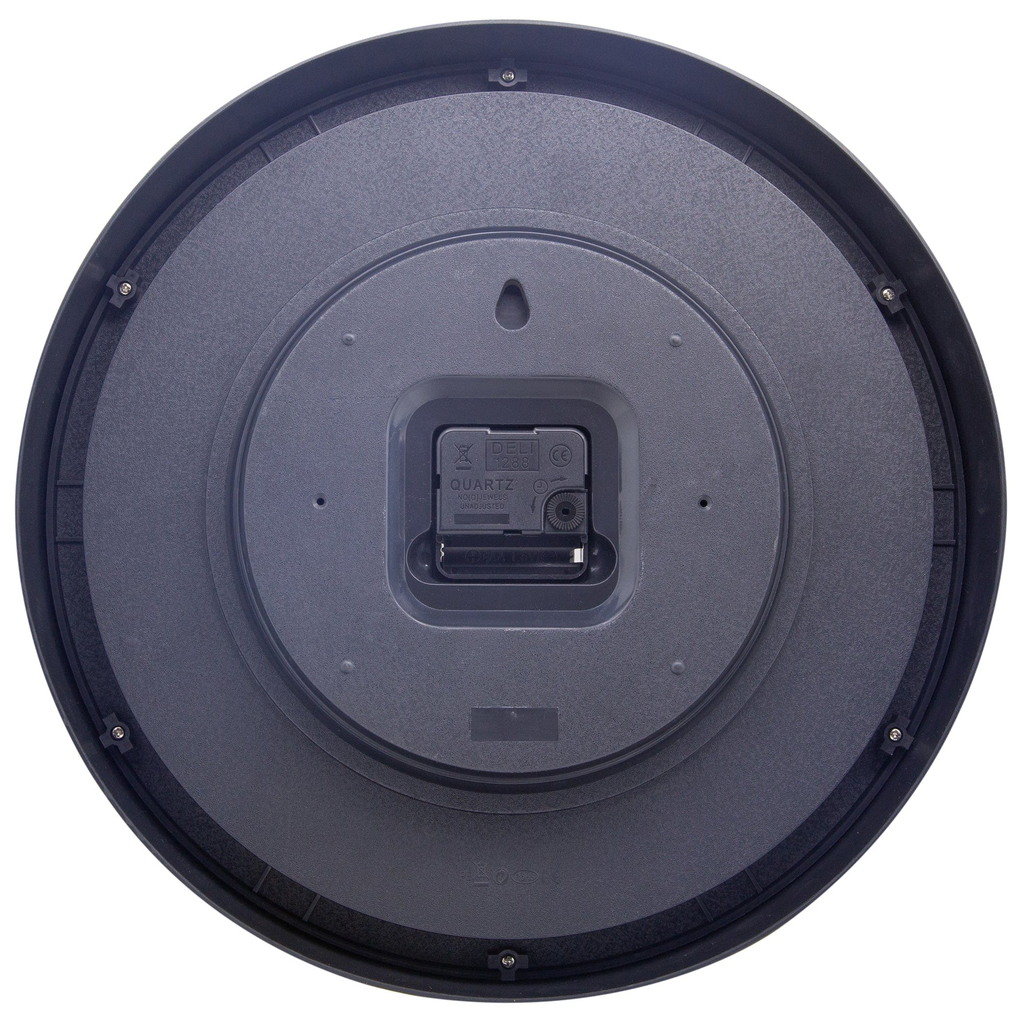 Wall clock 36cm - Silent - Plastic - "Mix" - Goat Corp